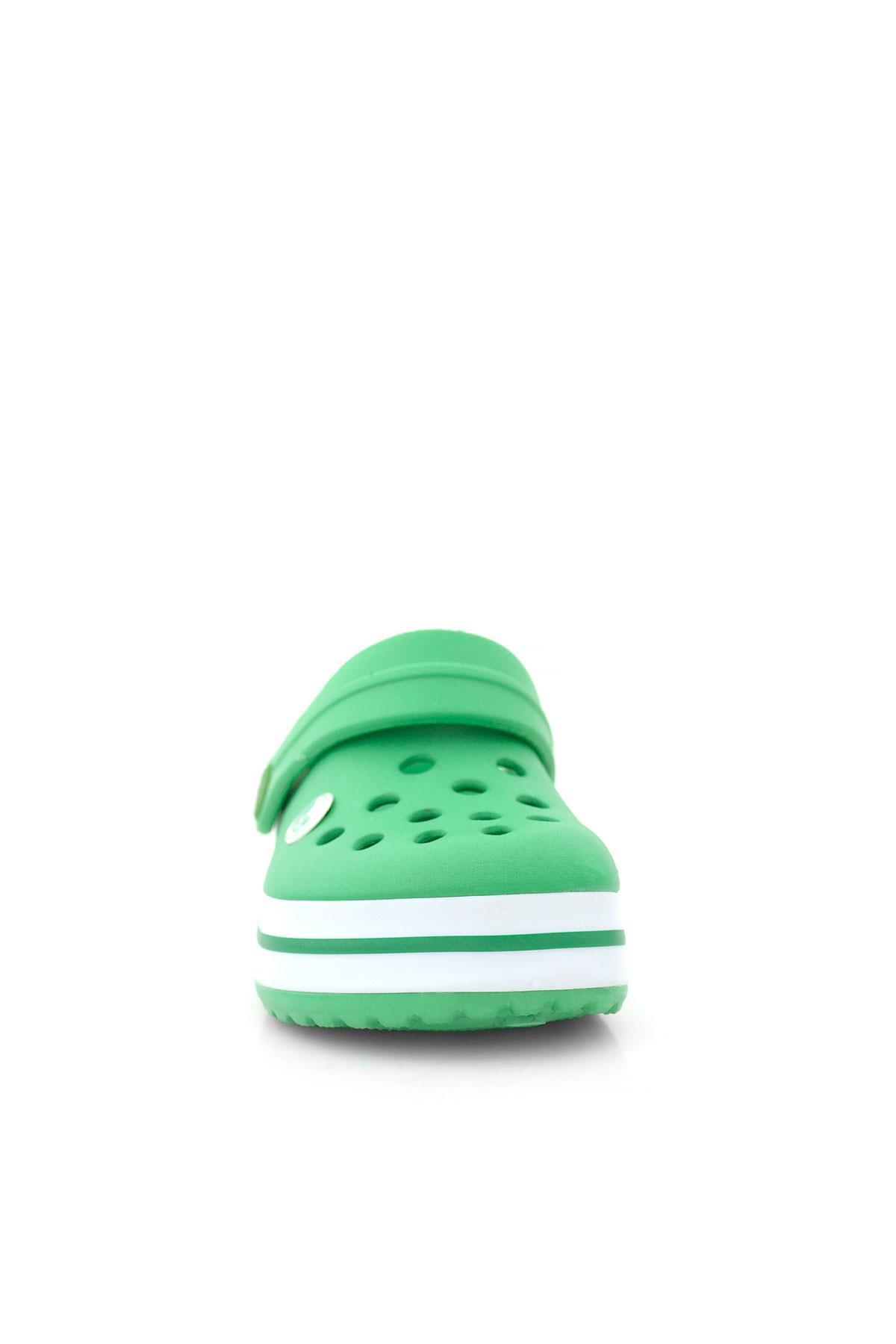Yeşil Yazlık Eva Çocuk Terlik Sandalet