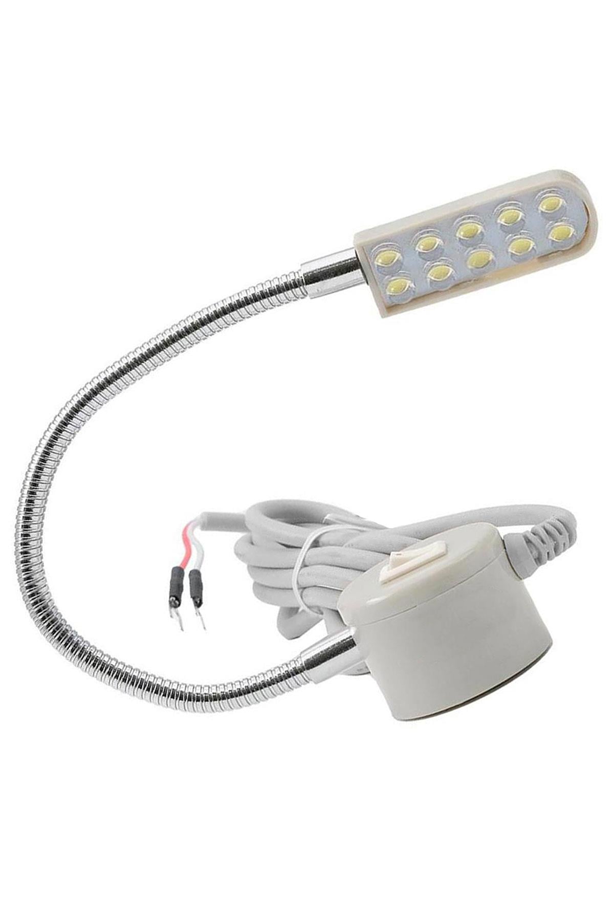 Makine Lambası Mıknatıslı Spiralli Dikiş Makinası Led Aydınlatma Lambası