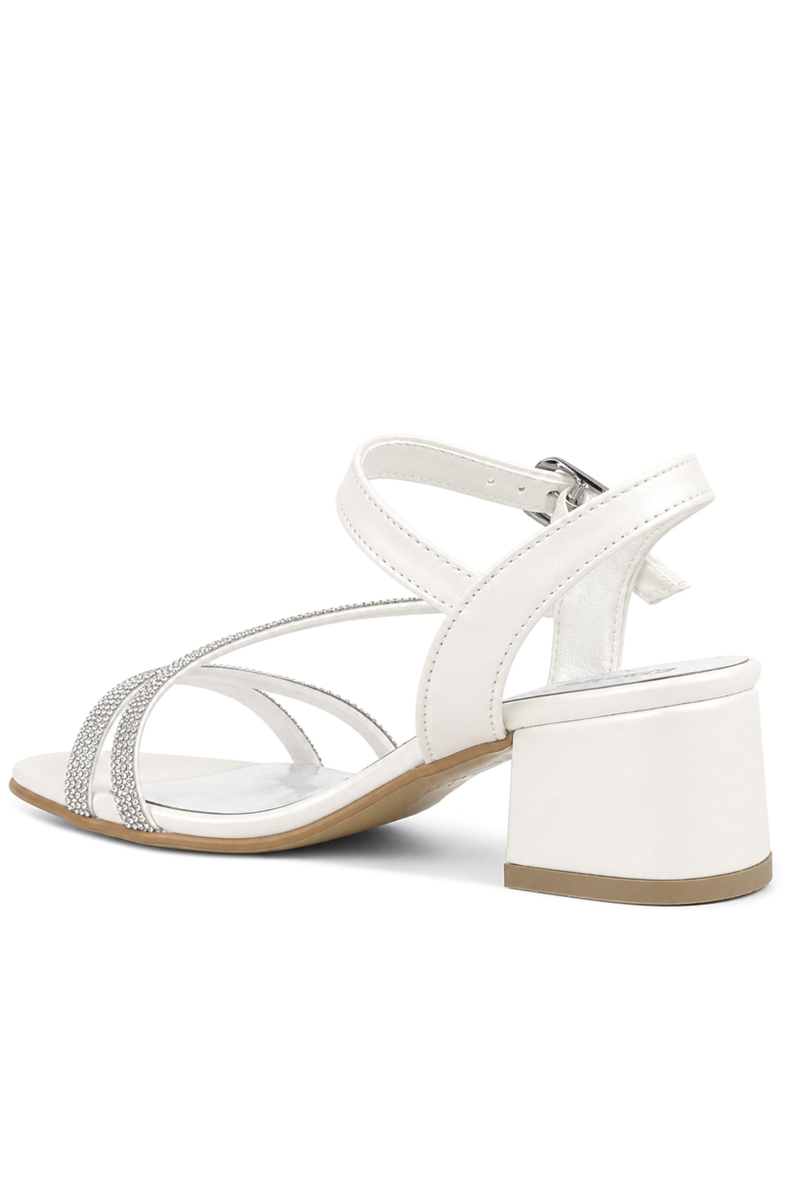 Tiana Pearl ColoRed Stony Girls' Heeled Party Shoes