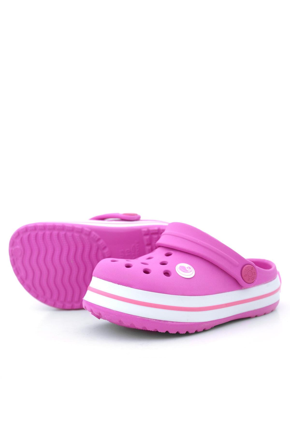 Pembe Yazlık Eva Kız Çocuk Terlik Sandalet