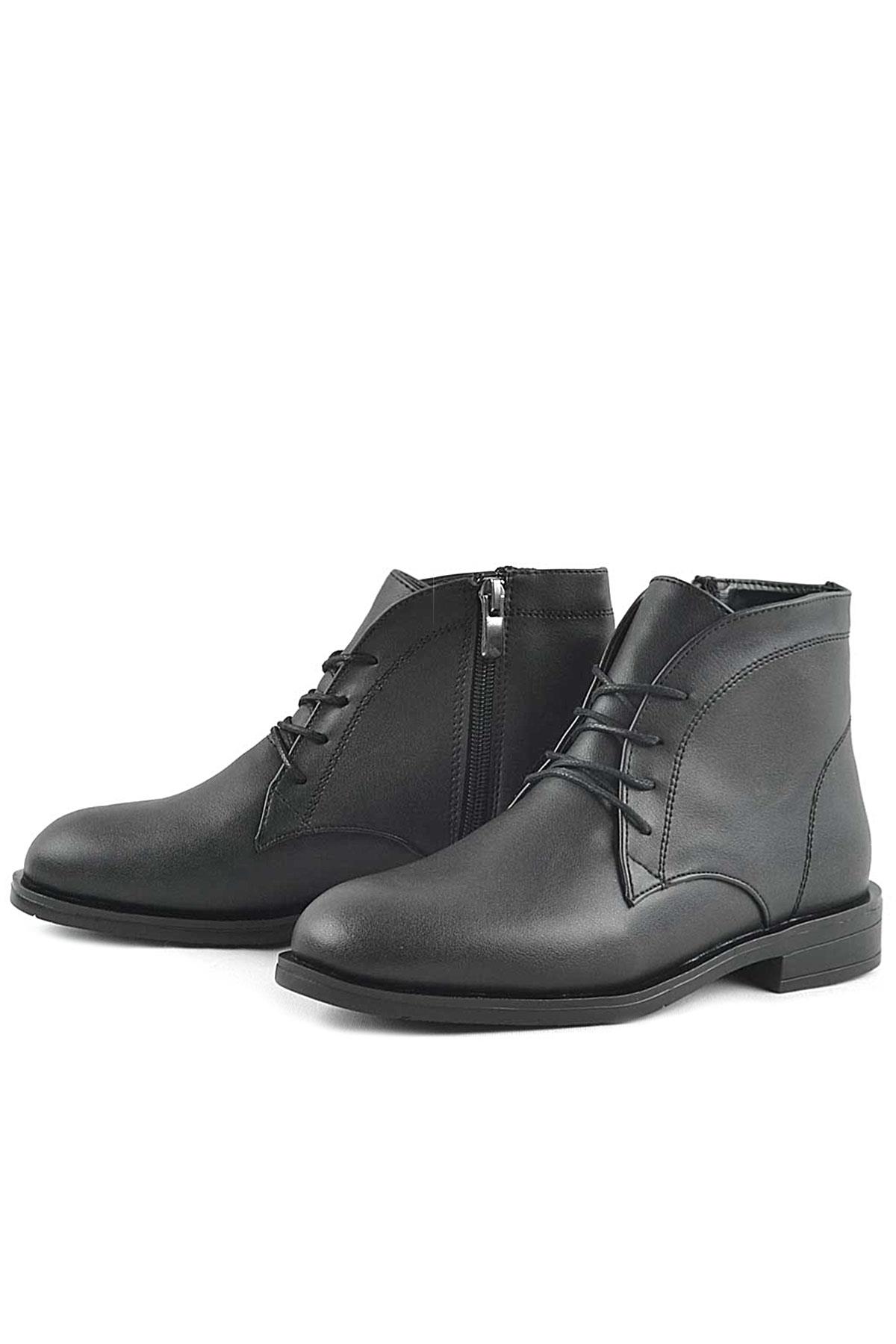Elsa Siyah Kadın Bootie Bot