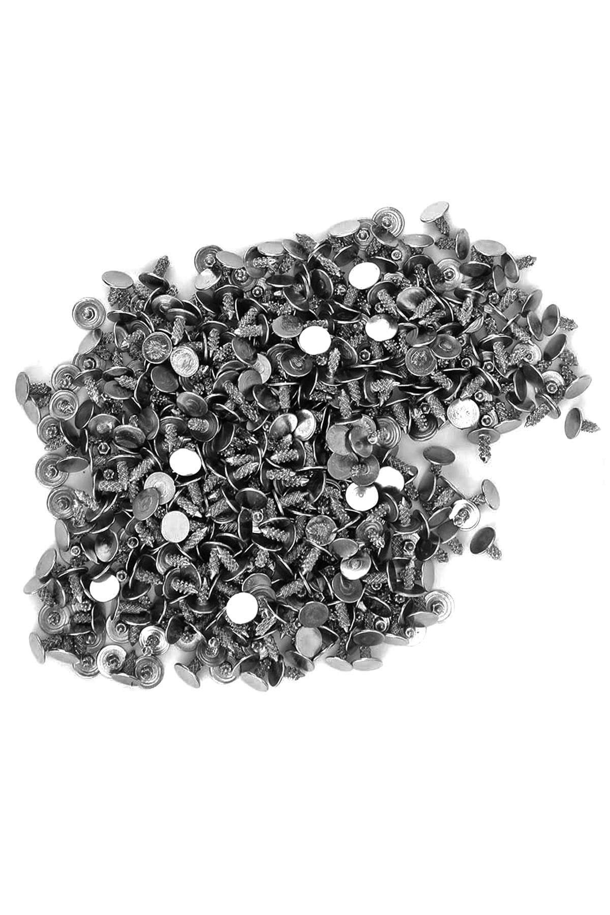 20 Adet Yarım Yuvarlak 15mm İnci Çakma Rivet