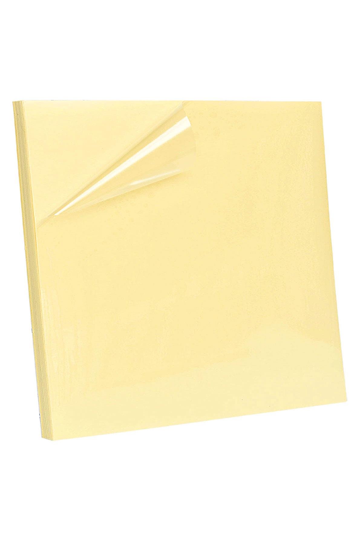 10 Adet Büyük Plaka 35x35 cm Çift Taraflı Yapışkanlı Bant