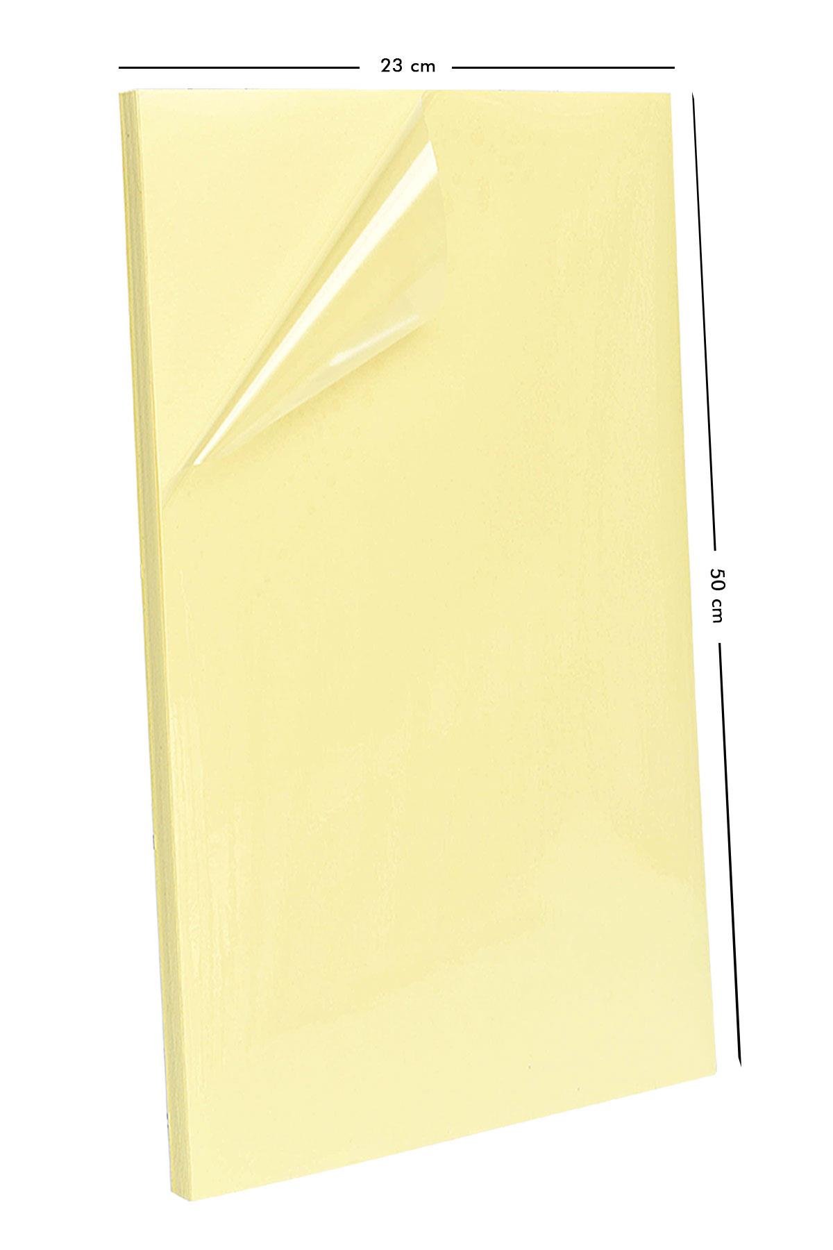 10 Adet Büyük Plaka 23x50 cm Çift Taraflı Yapışkanlı Bant