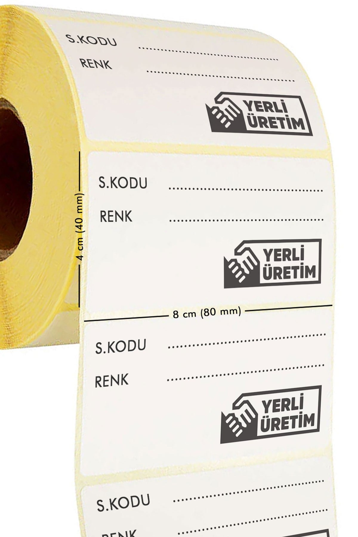 200´lü Kendinden Yapışkanlı Raf Düzenleme ve Stok Etiketi