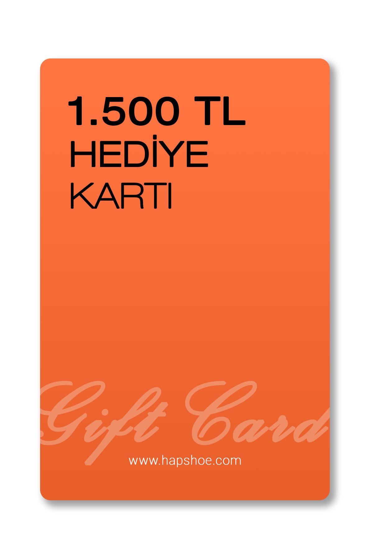 Hediye Kartı 1.500 TL (Basılı) HDY-KRT-1500