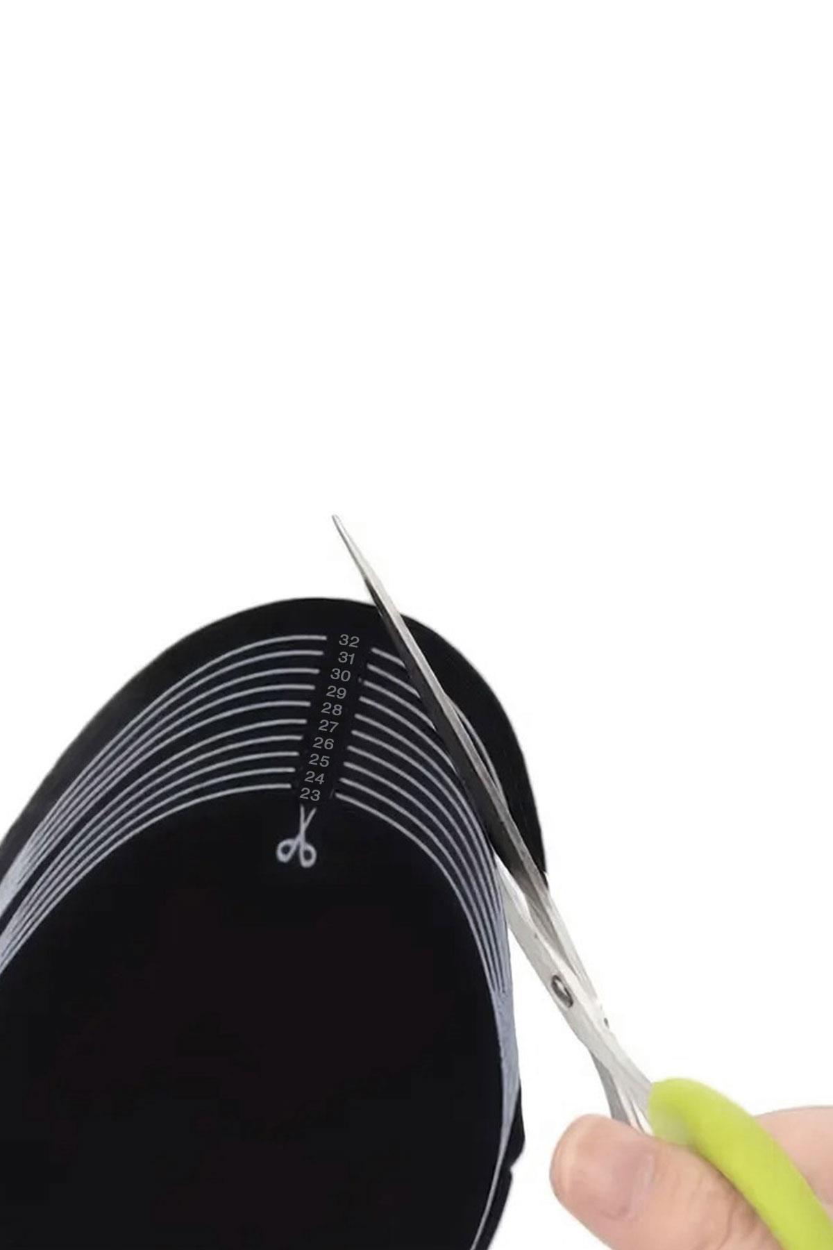 Heep Hakiki Deri Ve Anatomik Siyah Ayakkabı İç Tabanlığı 23-33