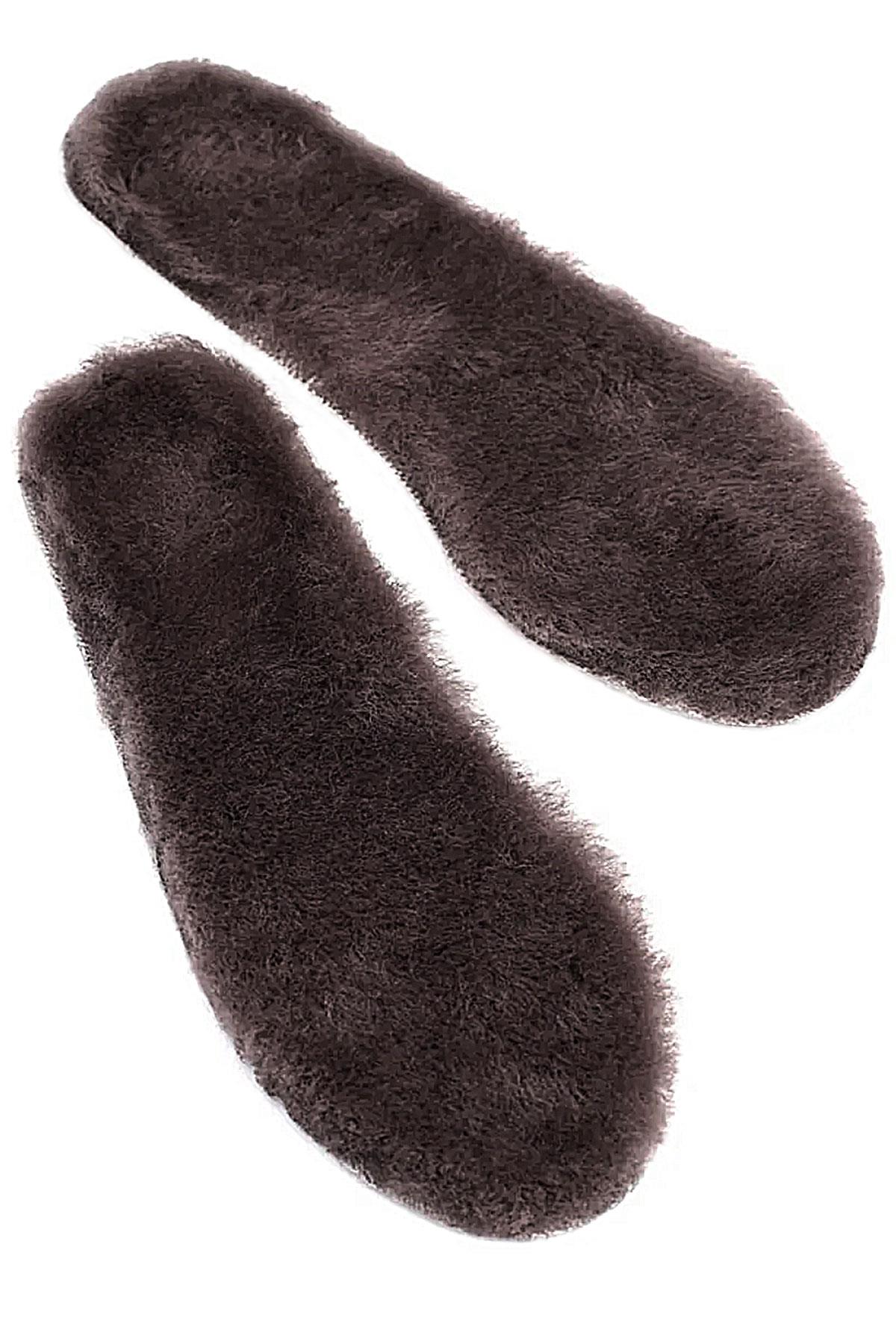 Heep Gerçek Kürklü Hakiki Deri 35-45 Numara Ayakkabı Tabanlığı