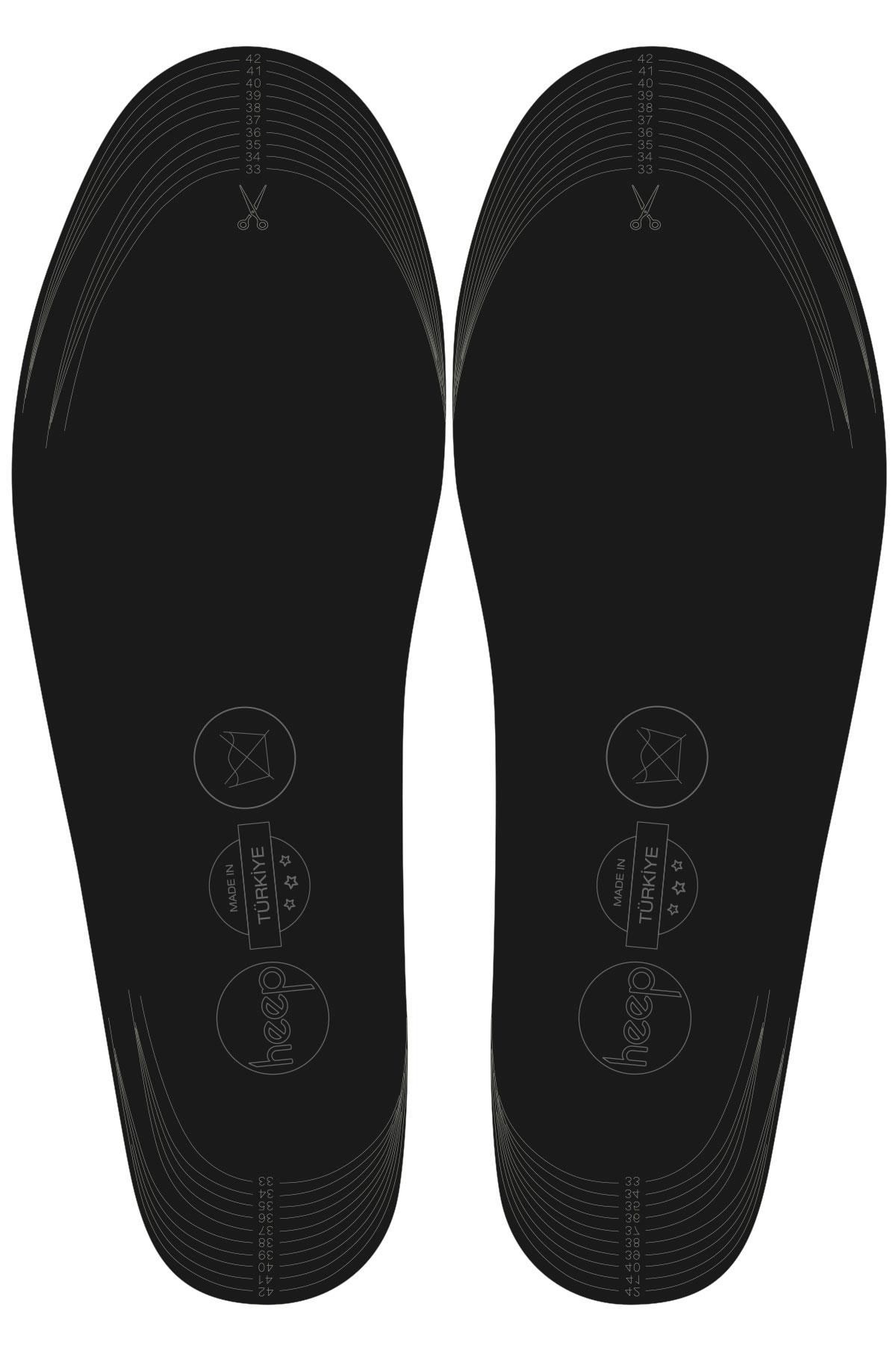 Heep Hakiki Deri Ve Anatomik Bej Ayakkabı İç Tabanlığı 33-43