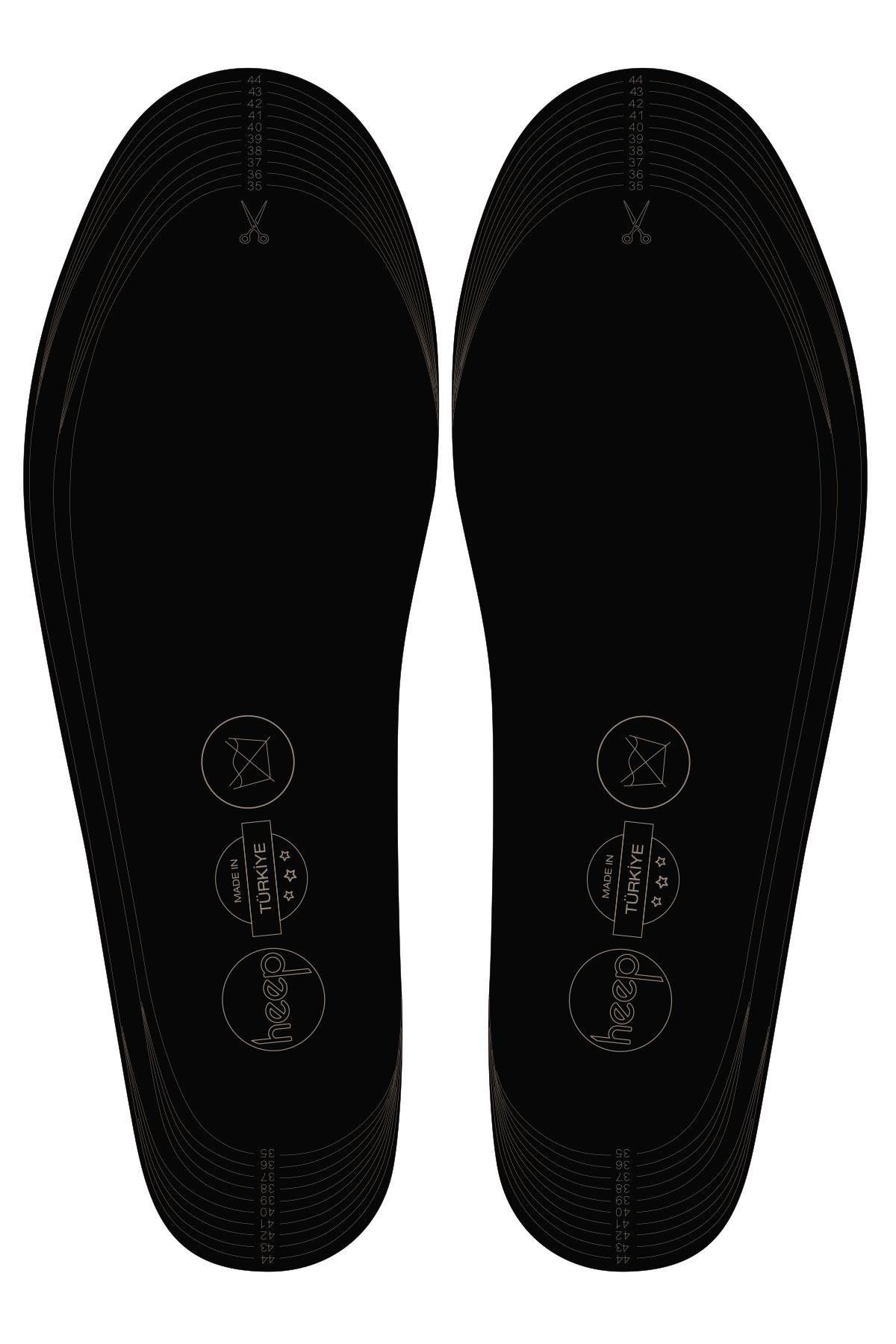 Heep Hakiki Deri Ve Anatomik Beyaz 35-45 Numara Ayakkabı İç Tabanlığı