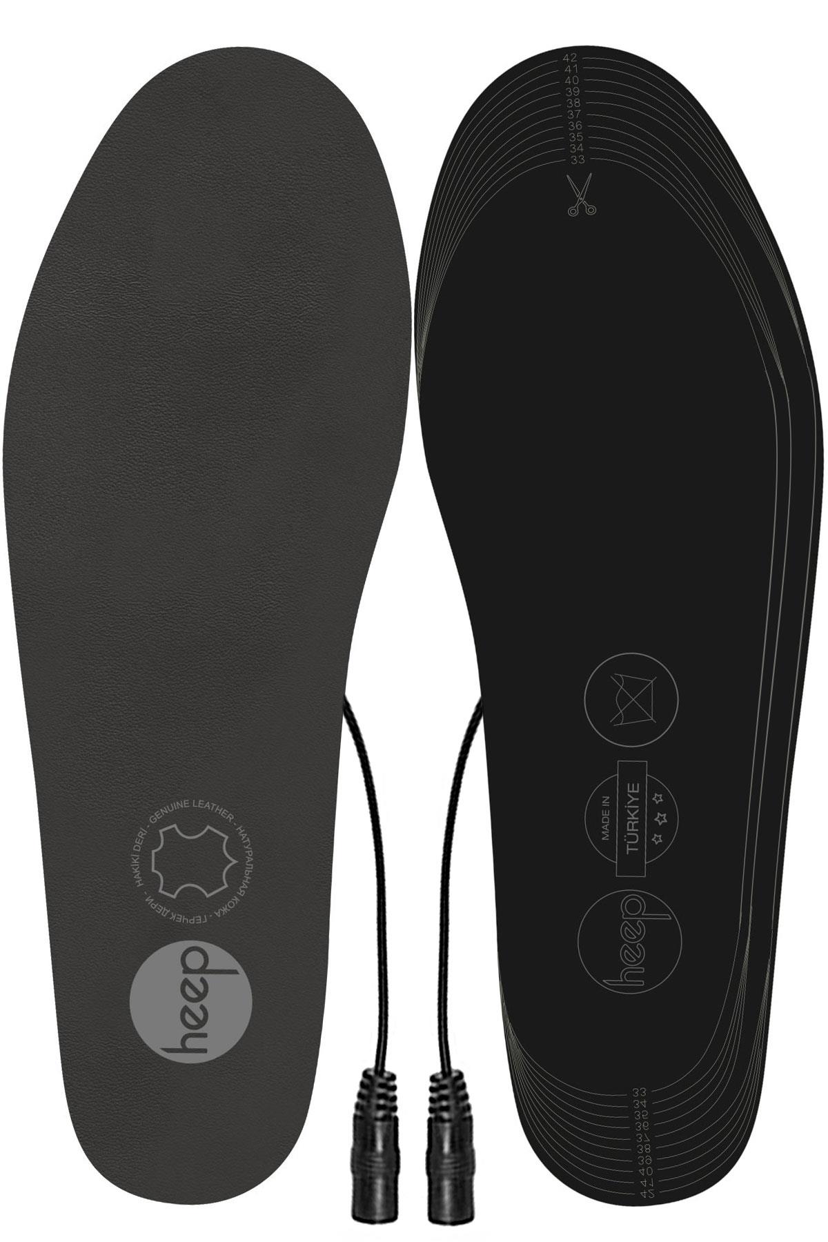 Elektrikli Taşınabilir Kablolu 35-45 Numara Gri Isıtıcılı Ayakkabı Tabanlığı