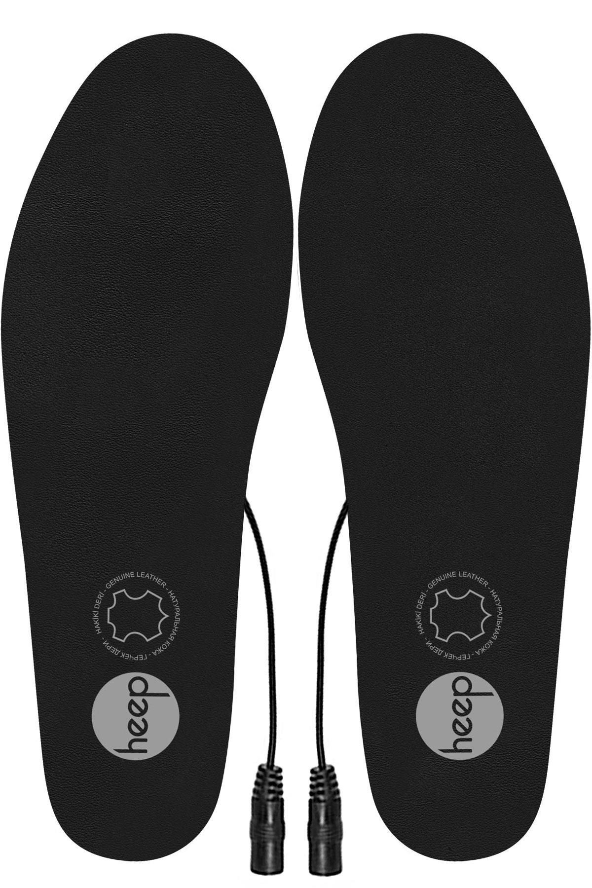 Elektrikli Taşınabilir Kablolu 35-45 Numara Siyah Isıtıcılı Ayakkabı Tabanlığı