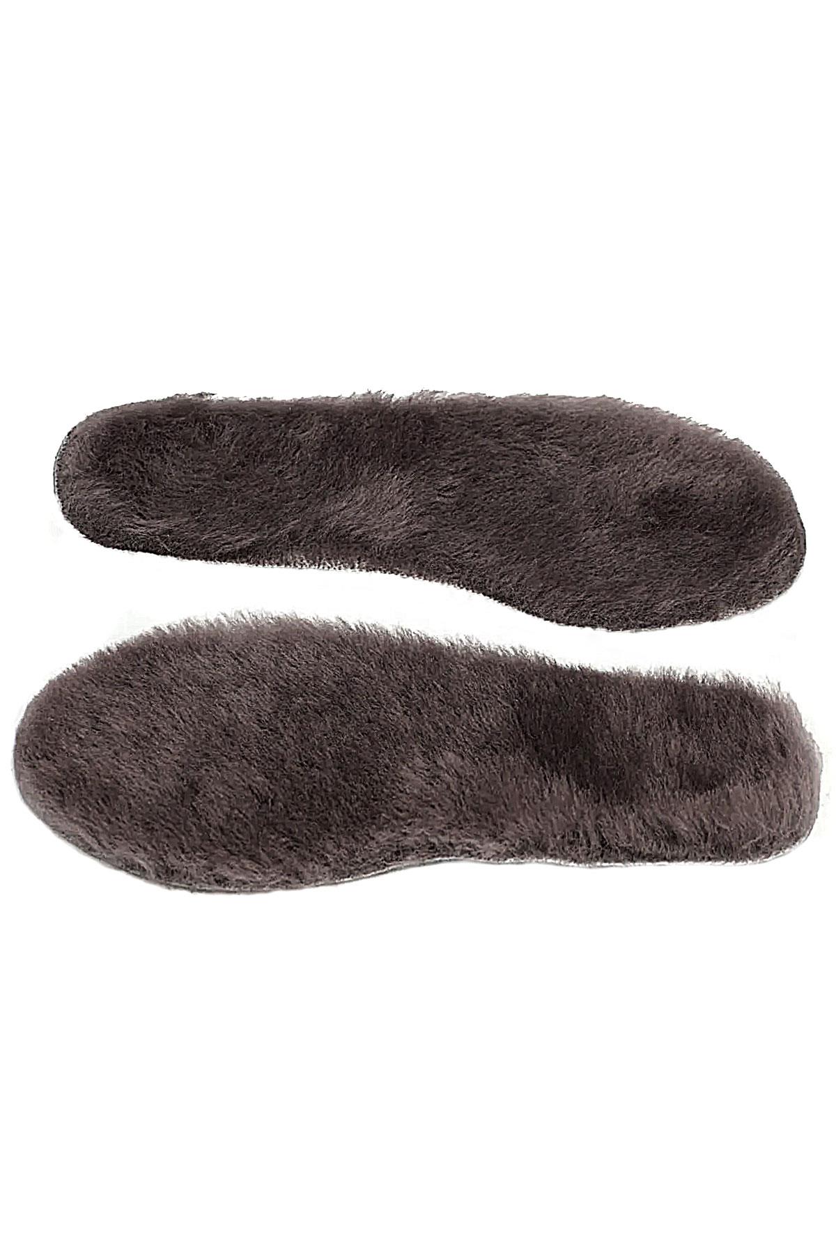 Heep Gerçek Kürklü Hakiki Deri 35-45 Numara Ayakkabı Tabanlığı