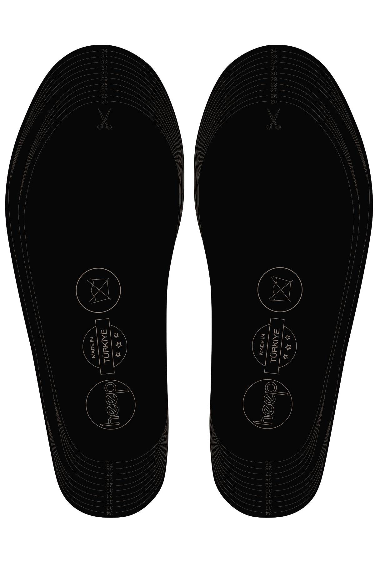 Heep Hakiki Deri Ve Anatomik Taba 25-35 Numara Çocuk Ayakkabı İç Tabanlığı