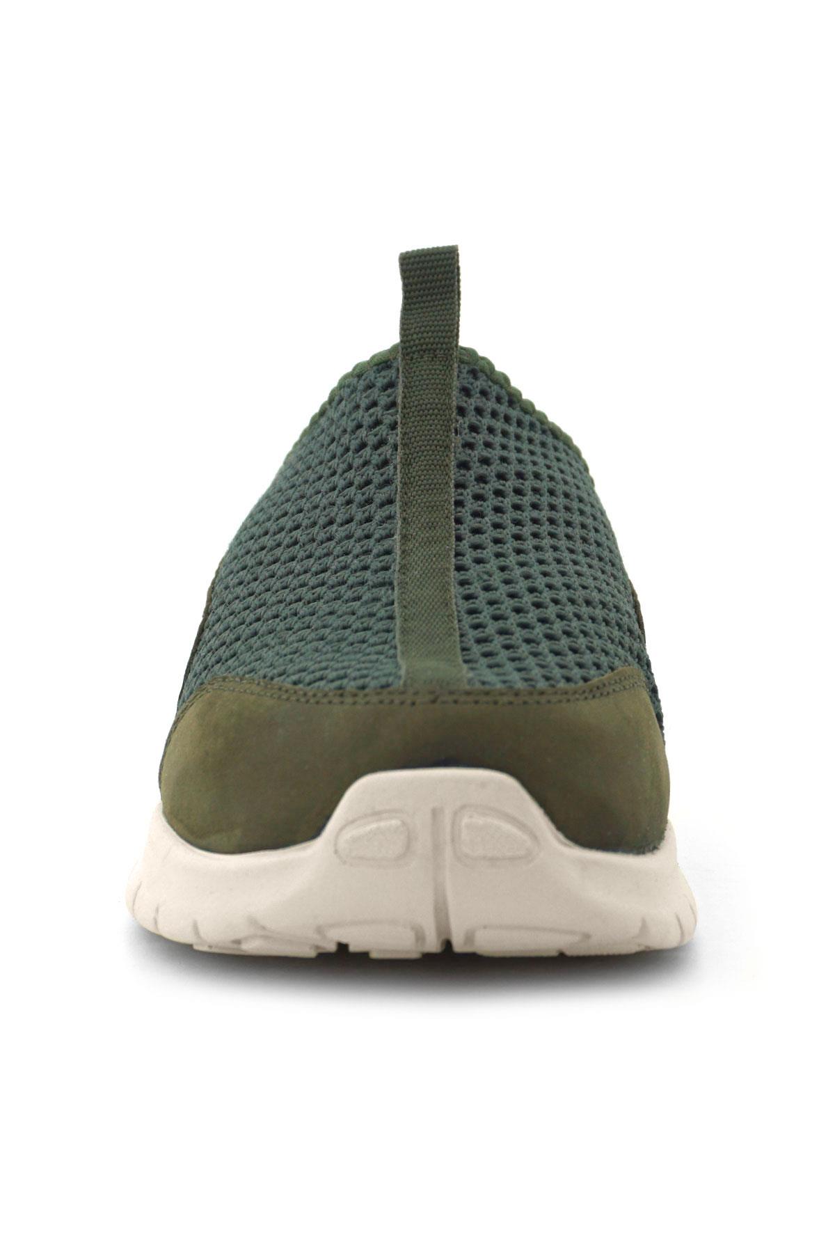 Heep Medikal Haki Yeşil Krem Tabanlı Comfort Spor Terlik BT50-HKKR.40