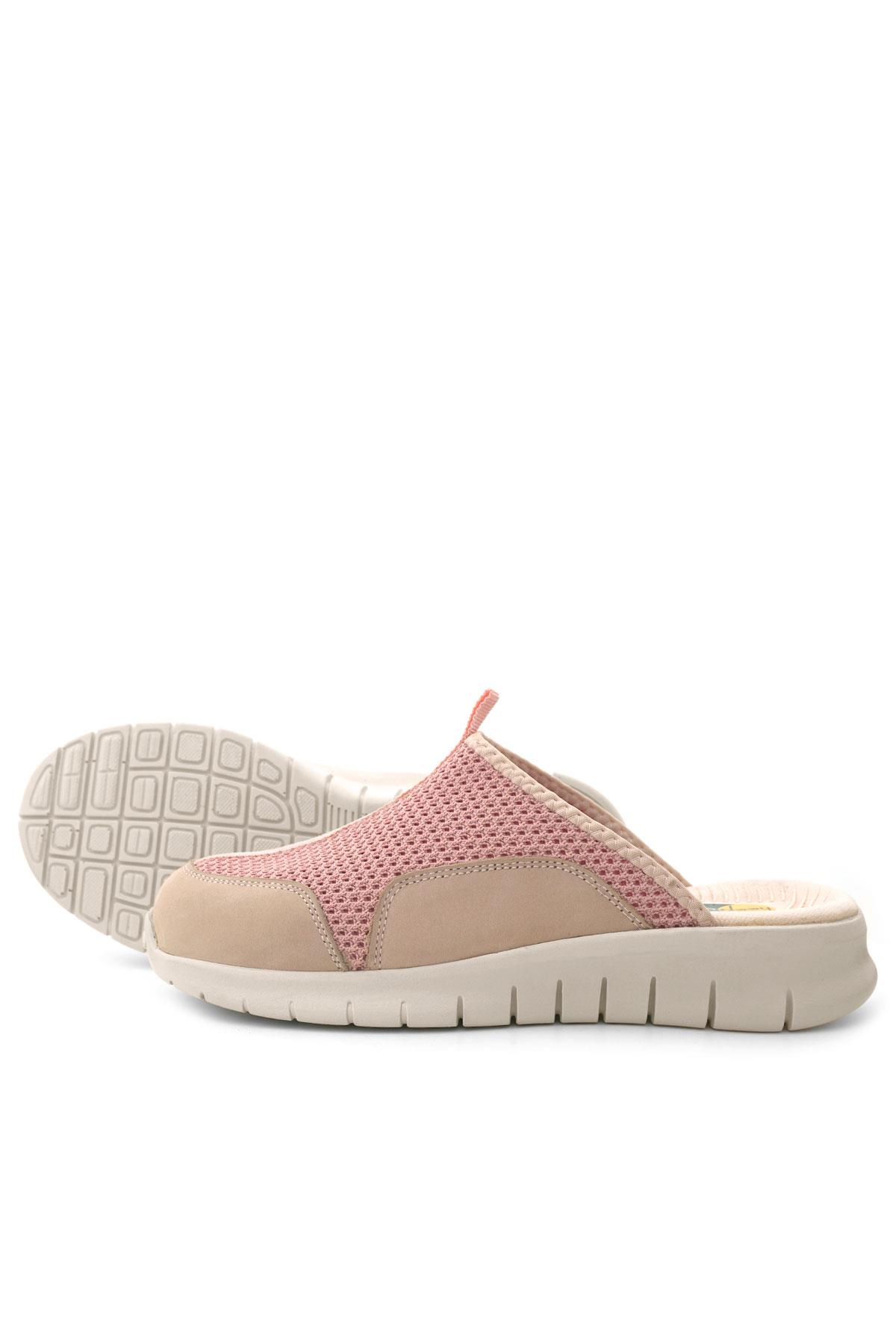 Heep Medikal Pudra Krem Tabanlı Comfort Spor Terlik BT50-PUKR.40