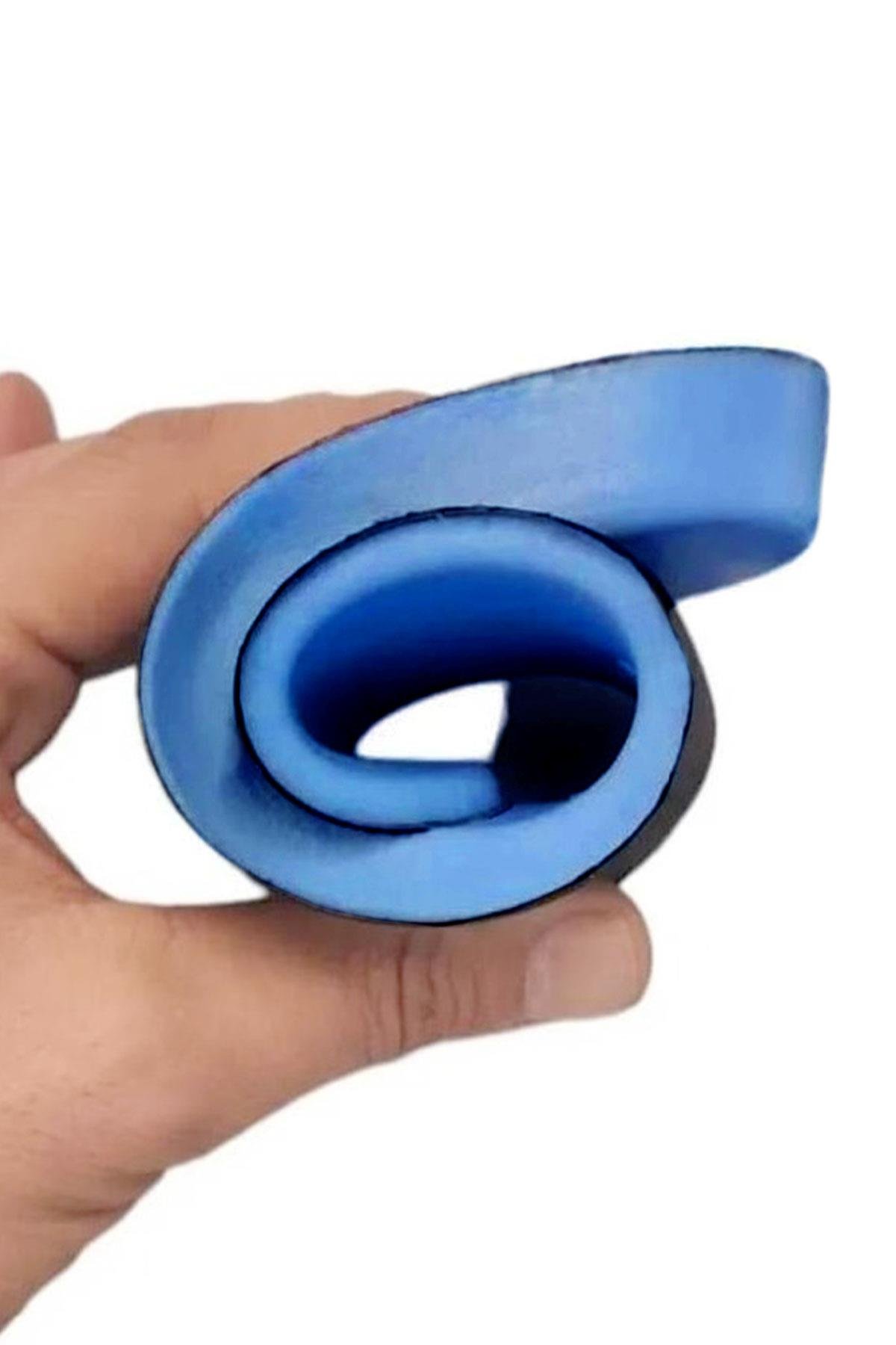 Heep Siyah Mavi Renk Hafızalı Sünger Destekli Ayakkabı Tabanlığı HT-001-SM.45