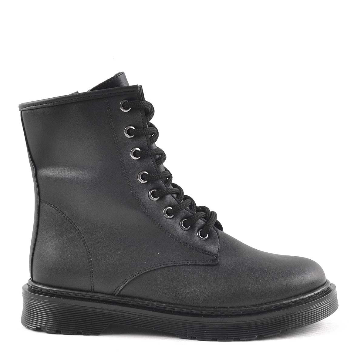 Amelia Mat Siyah Postal Bot - B9120-SC