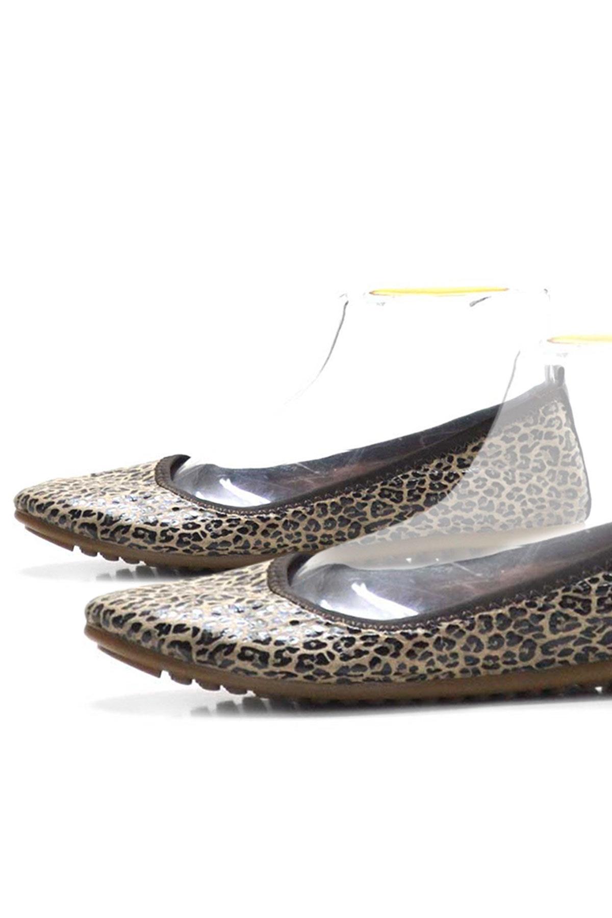 Leopard 360° Rolling Women Flat Shoes KB01-KLEO-35