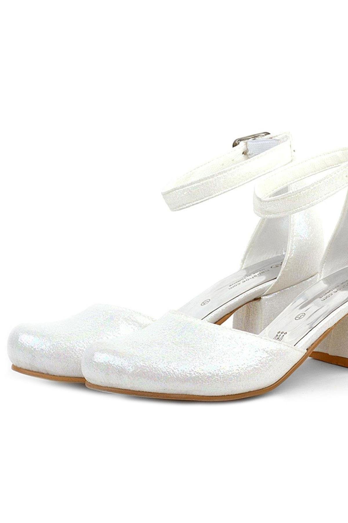 Merida Pearl Shiny Shiny High Heeled Girls Party Shoes B630-SESU.26