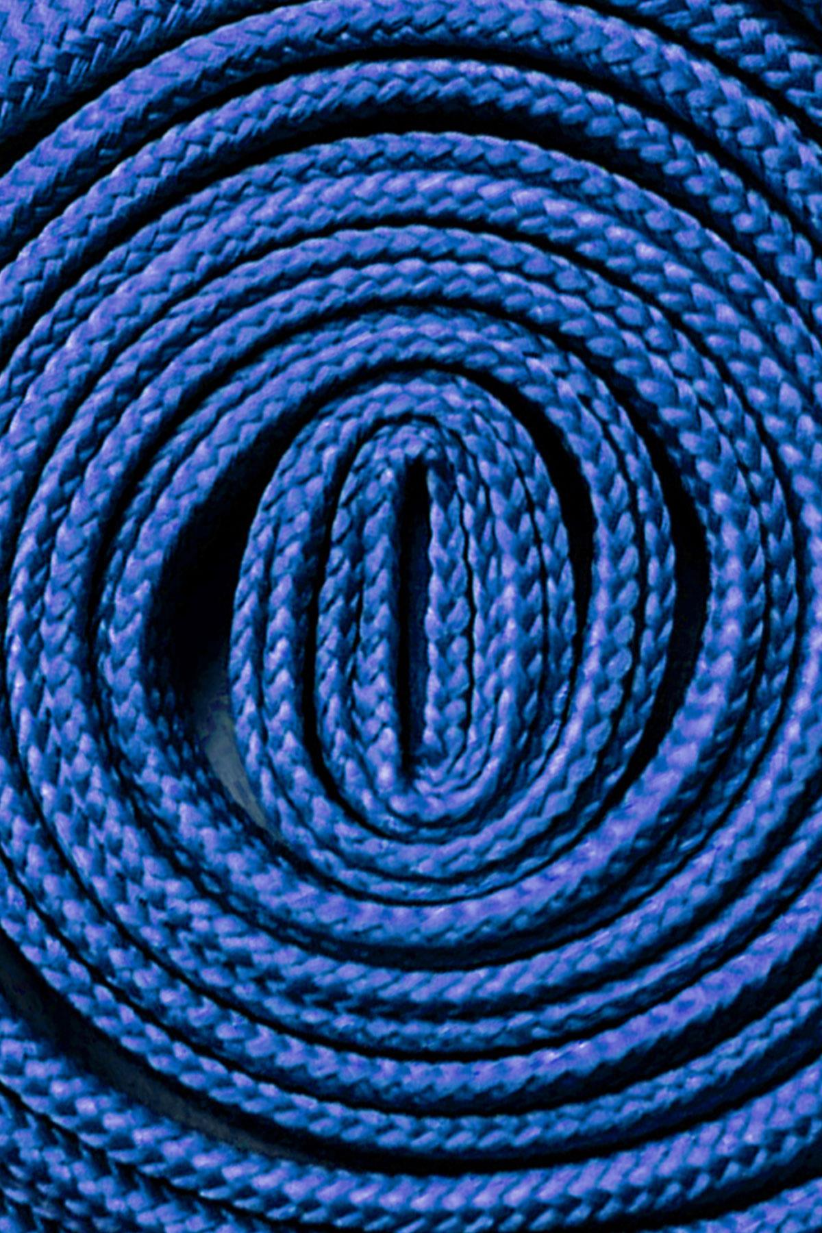 Saxe Blue 1 cm Thickness 1 Pair Unisex Sports Shoes Laces