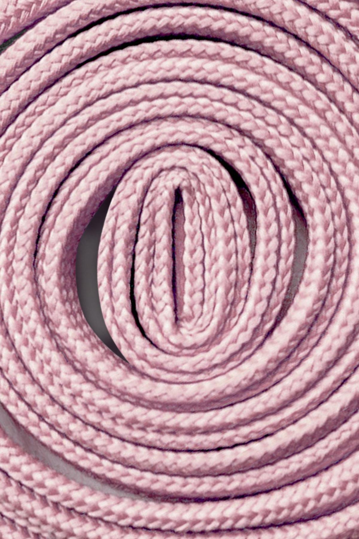 Pudra Pembe 1 cm Kalınlığında 1 Çift Yassı Spor Ayakkabı Bağcığı