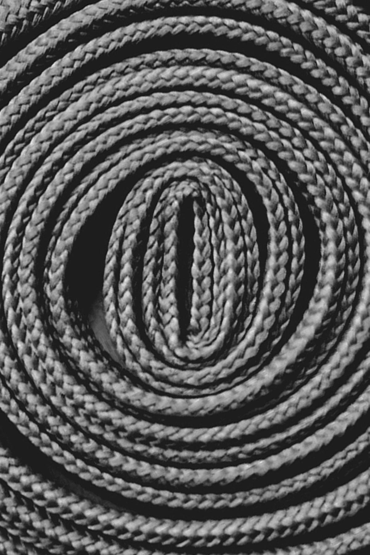 Koyu Gri 1 cm Kalınlığında 1 Çift Yassı Spor Ayakkabı Bağcığı