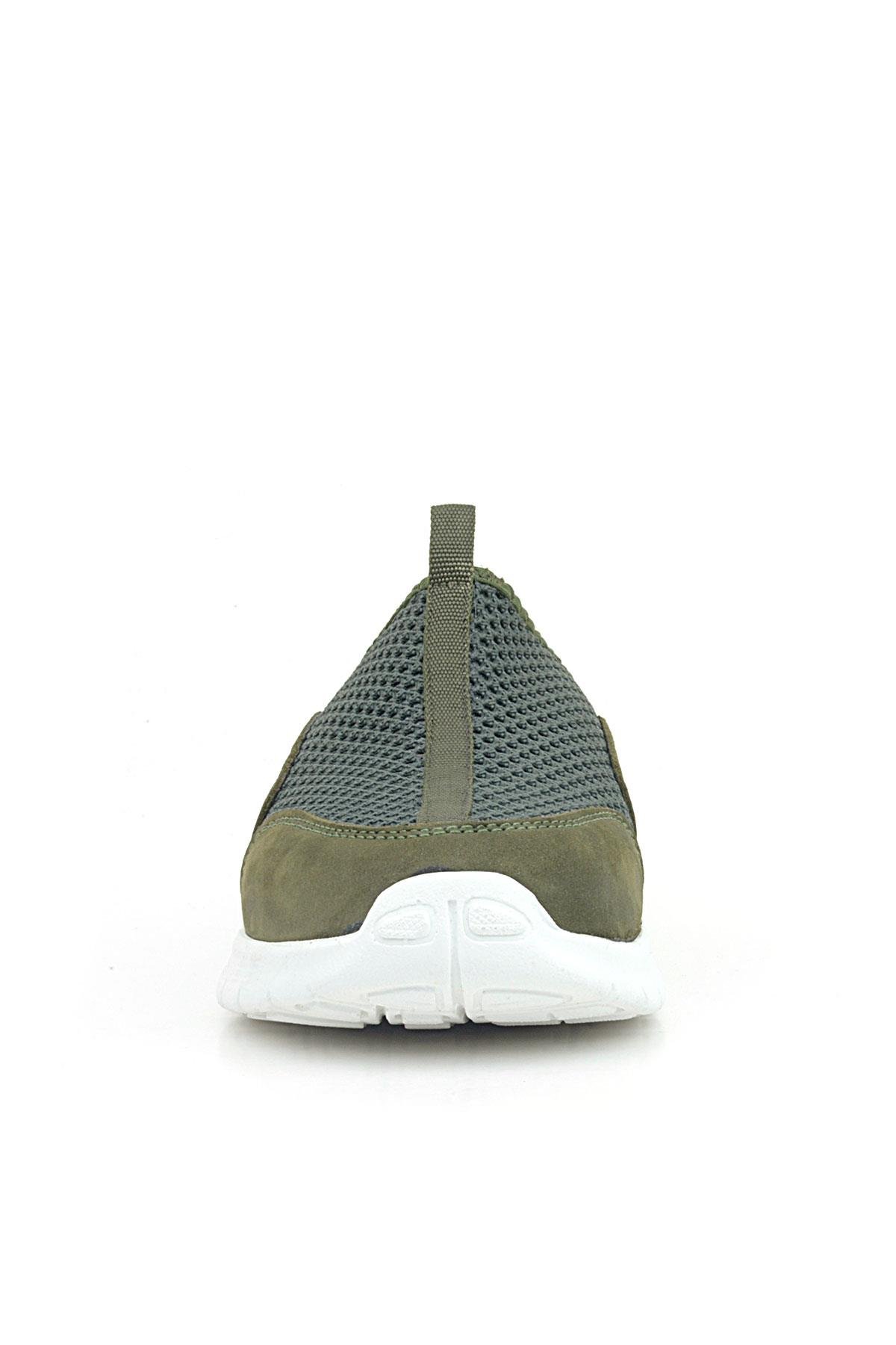 Medikal Haki Yeşil Kum Comfort Tabanlı Spor Terlik
