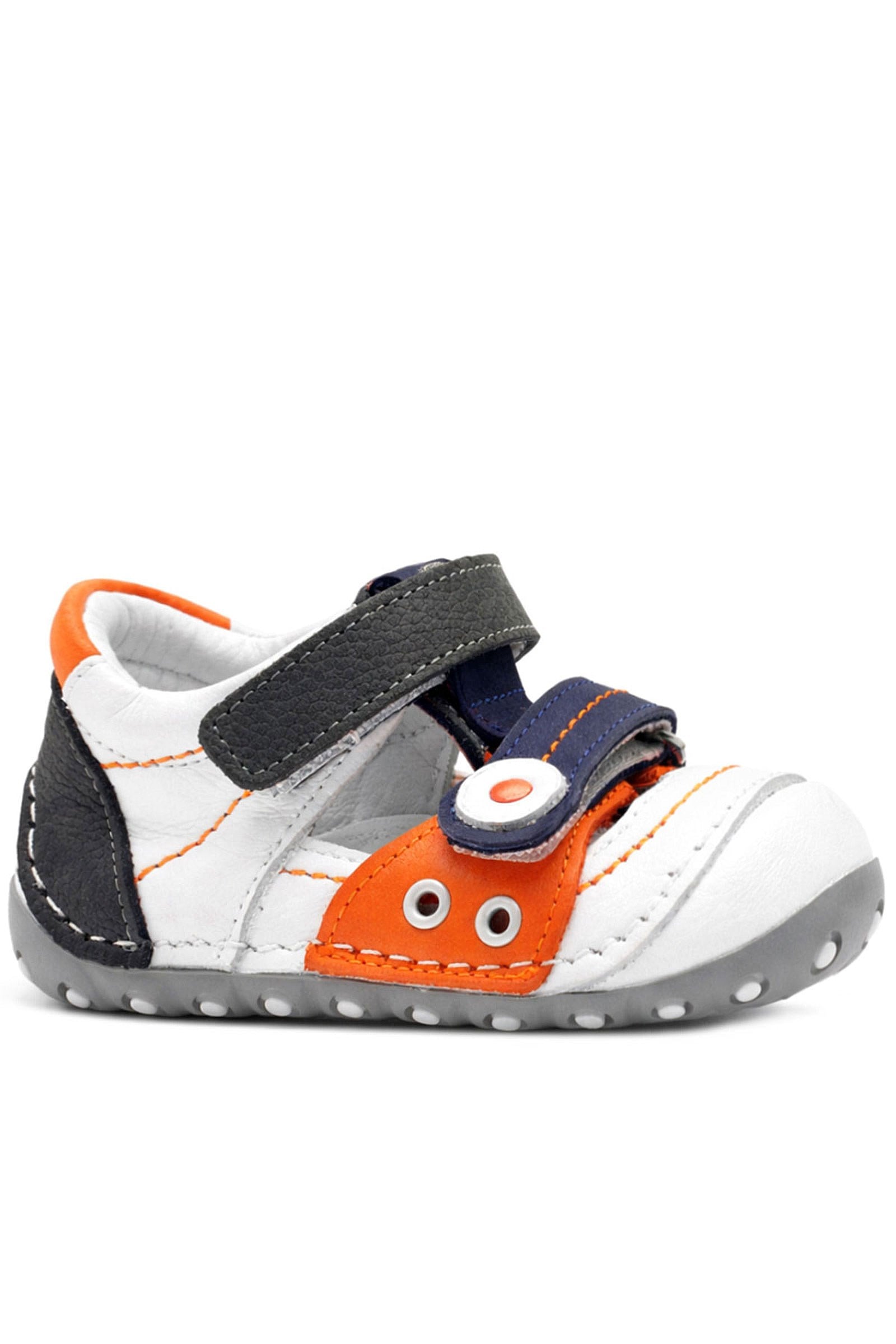 Nino Anatomic Orange Genuine Leather Shoes Summer First Step