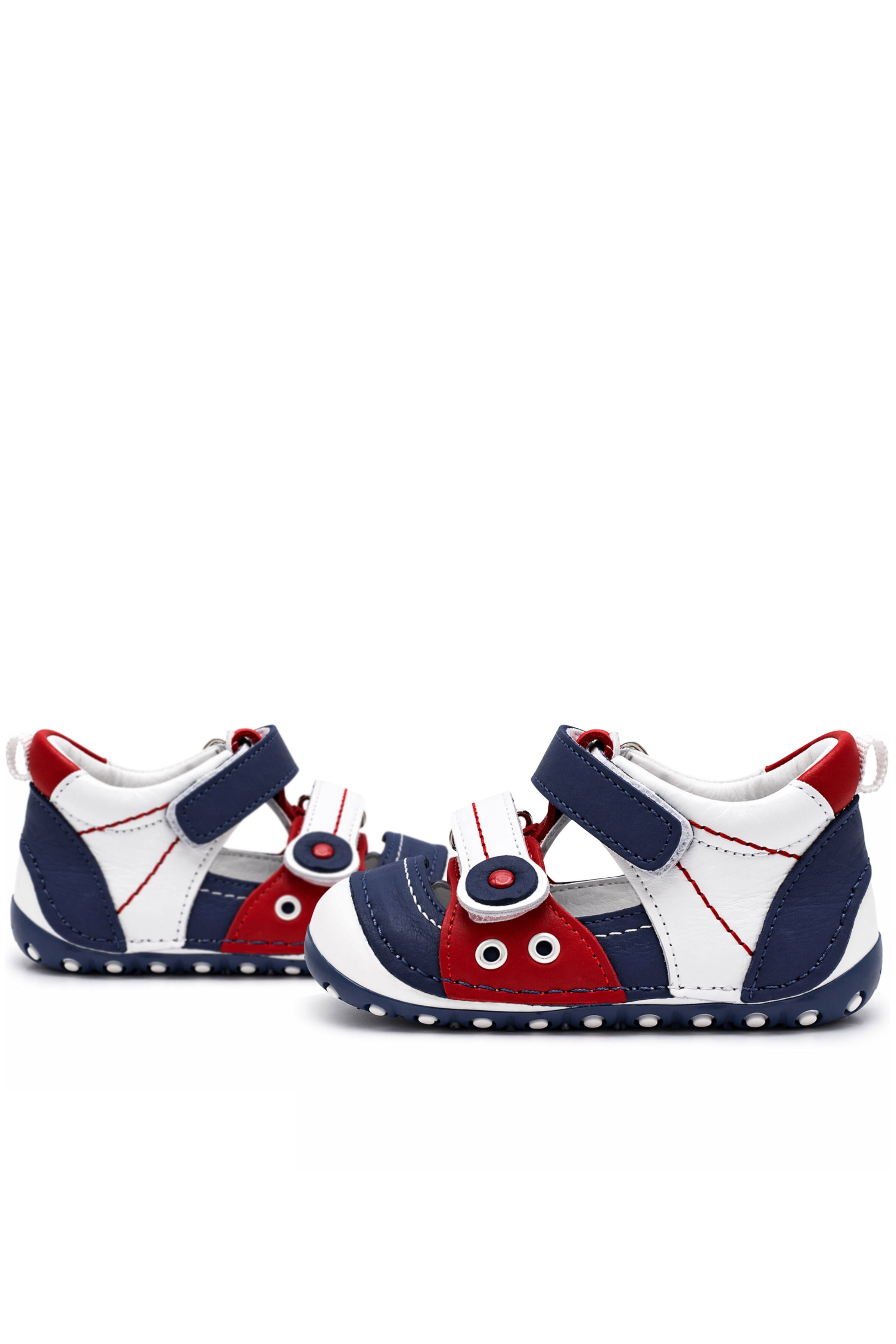 Navy Anatomic Nino Real Leather Shoes Summer First Step