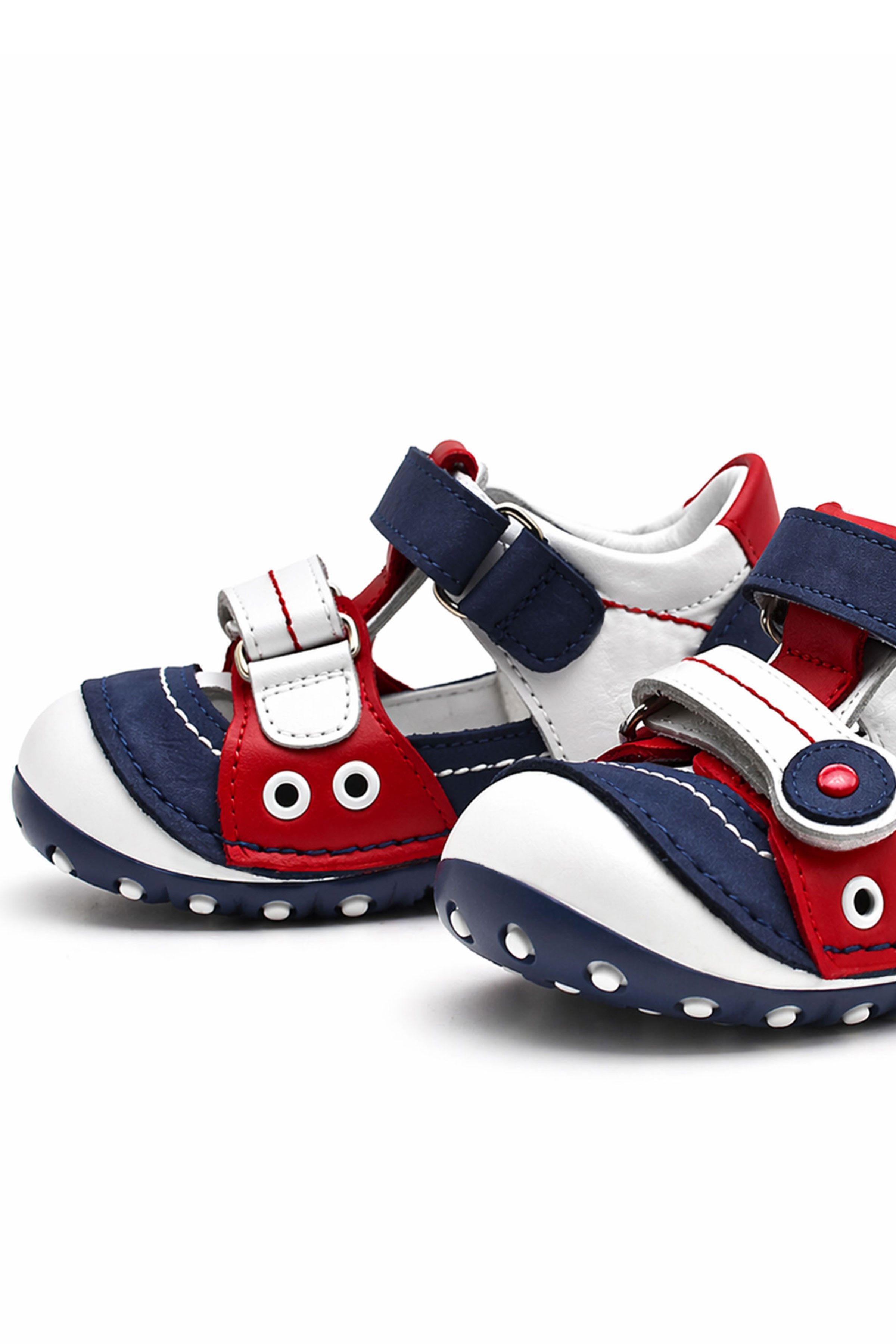 Navy Anatomic Nino Real Leather Shoes Summer First Step