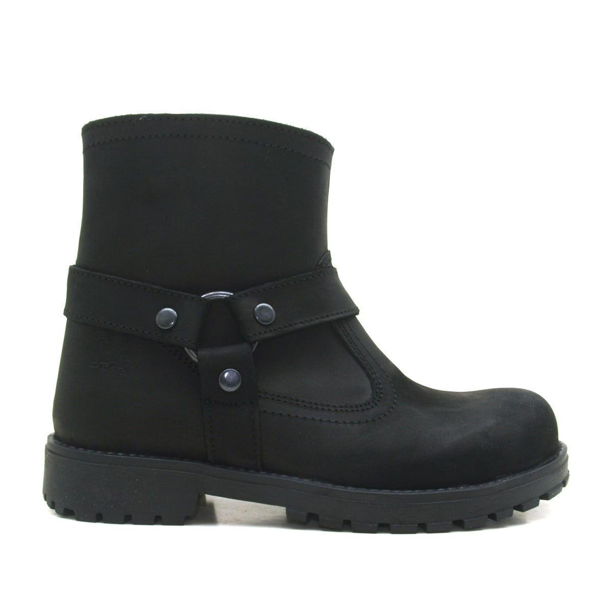 Raker® Garuda Hakiki Deri Fermuarlı Kışlık Unisex Çocuk Çizme