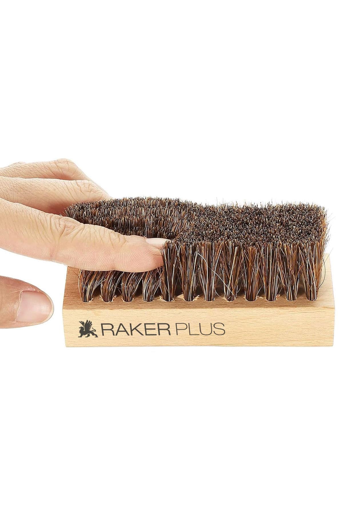 Rakerplus Ahşap Saplı Ayakkabı Temizleme ve Parlatma Fırçası B-0102-FRC