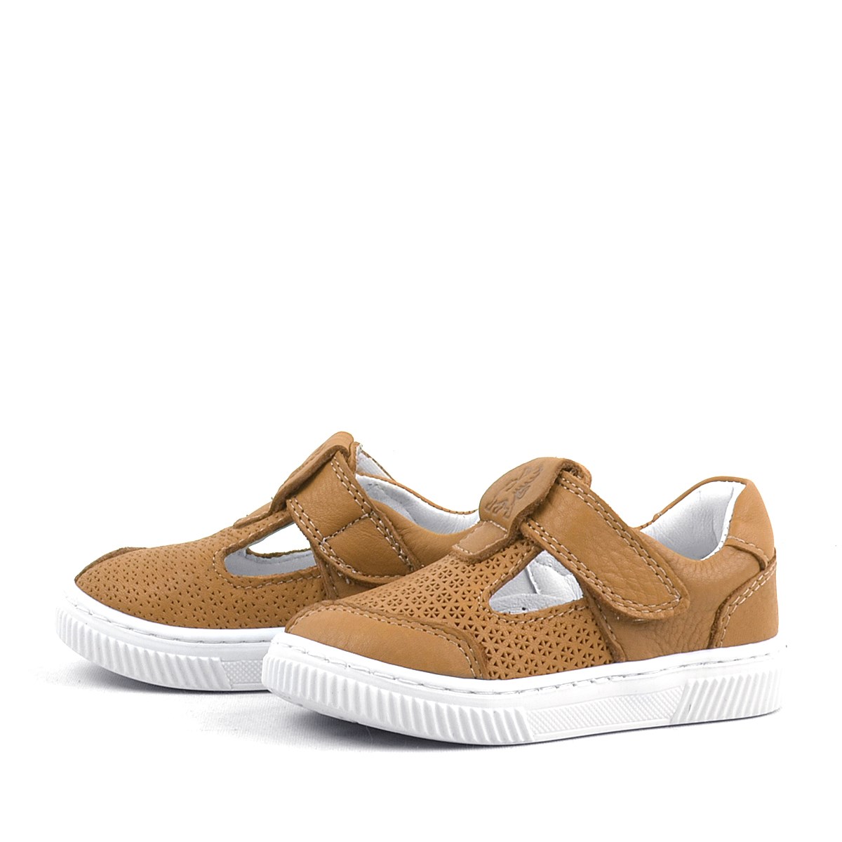 Rakerplus Bheem Hakiki Deri Taba Cırtlı Bebek Sneaker Sandalet