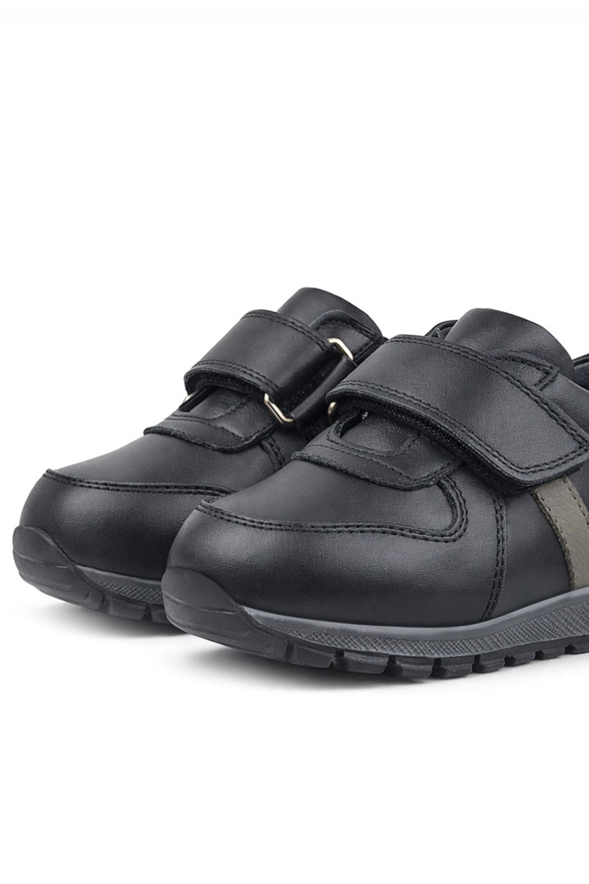 Rakerplus Genuine Leaher Black Baby Sport Shoes