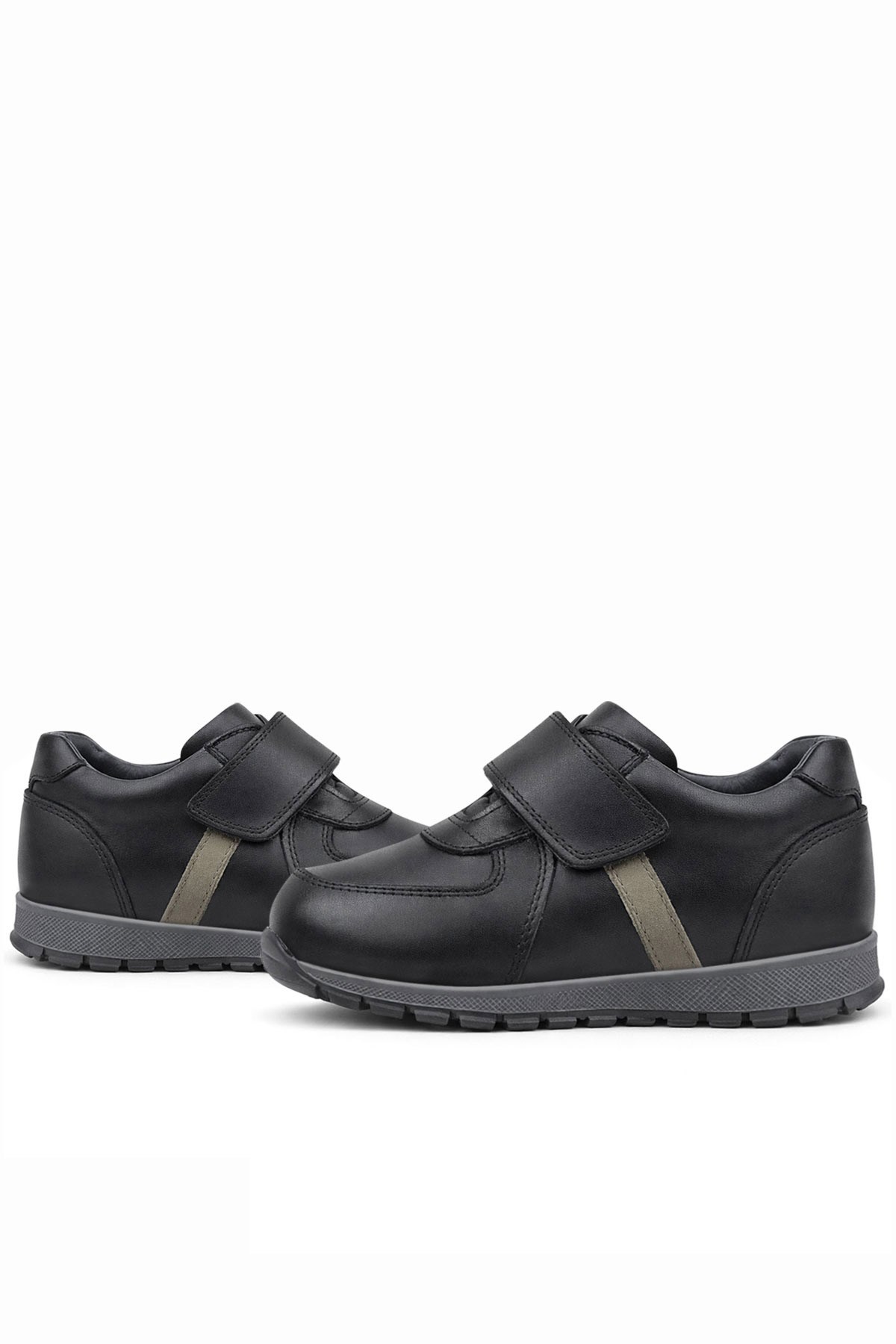 Rakerplus Genuine Leaher Black Baby Sport Shoes