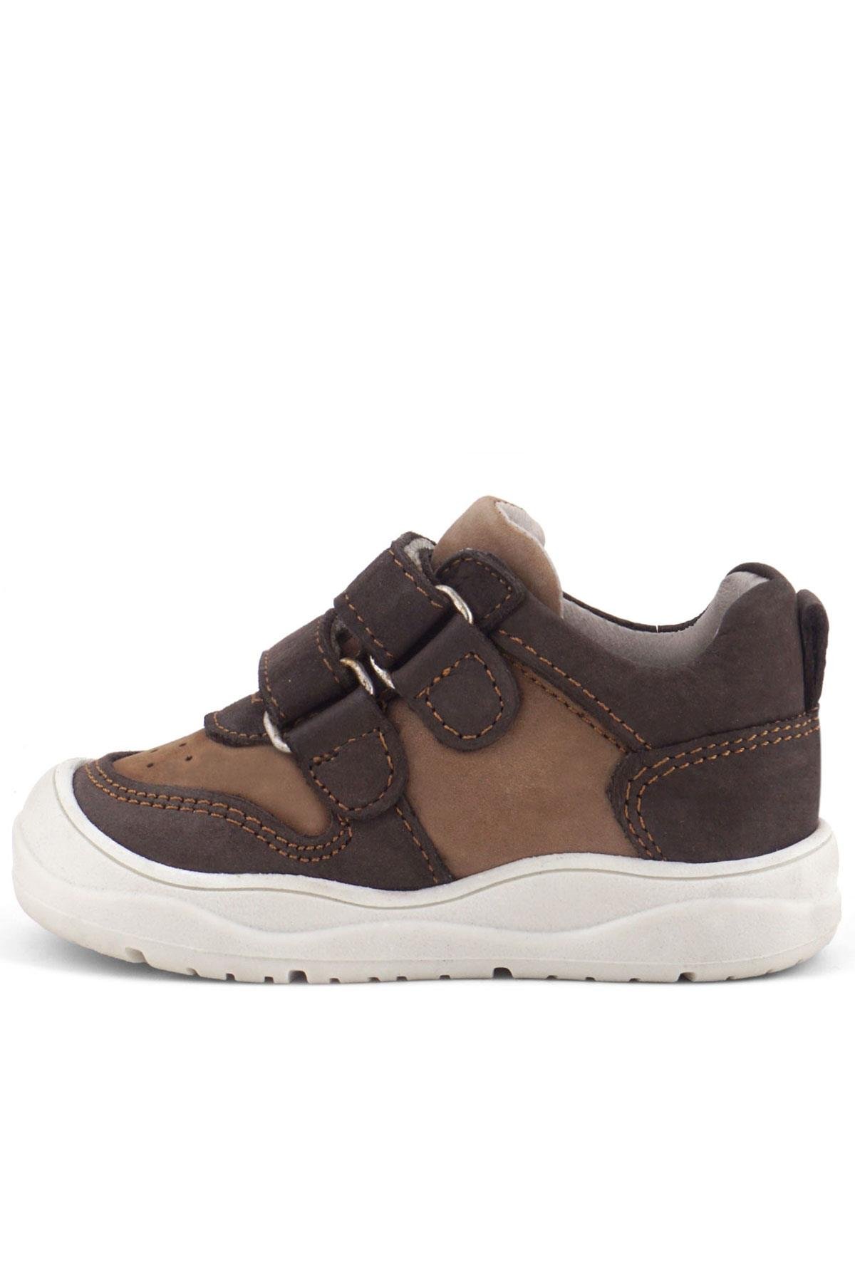 Rakerplus Schaggy Hakiki Deri Kahve Bebek Spor Ayakkabı