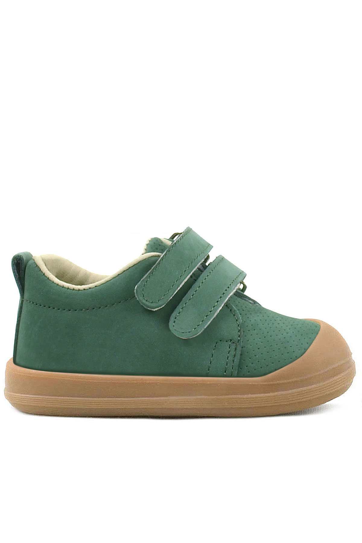 Rakerplus Sonic Genuine Leather Green Anatomical Baby Sports Shoes Sneaker