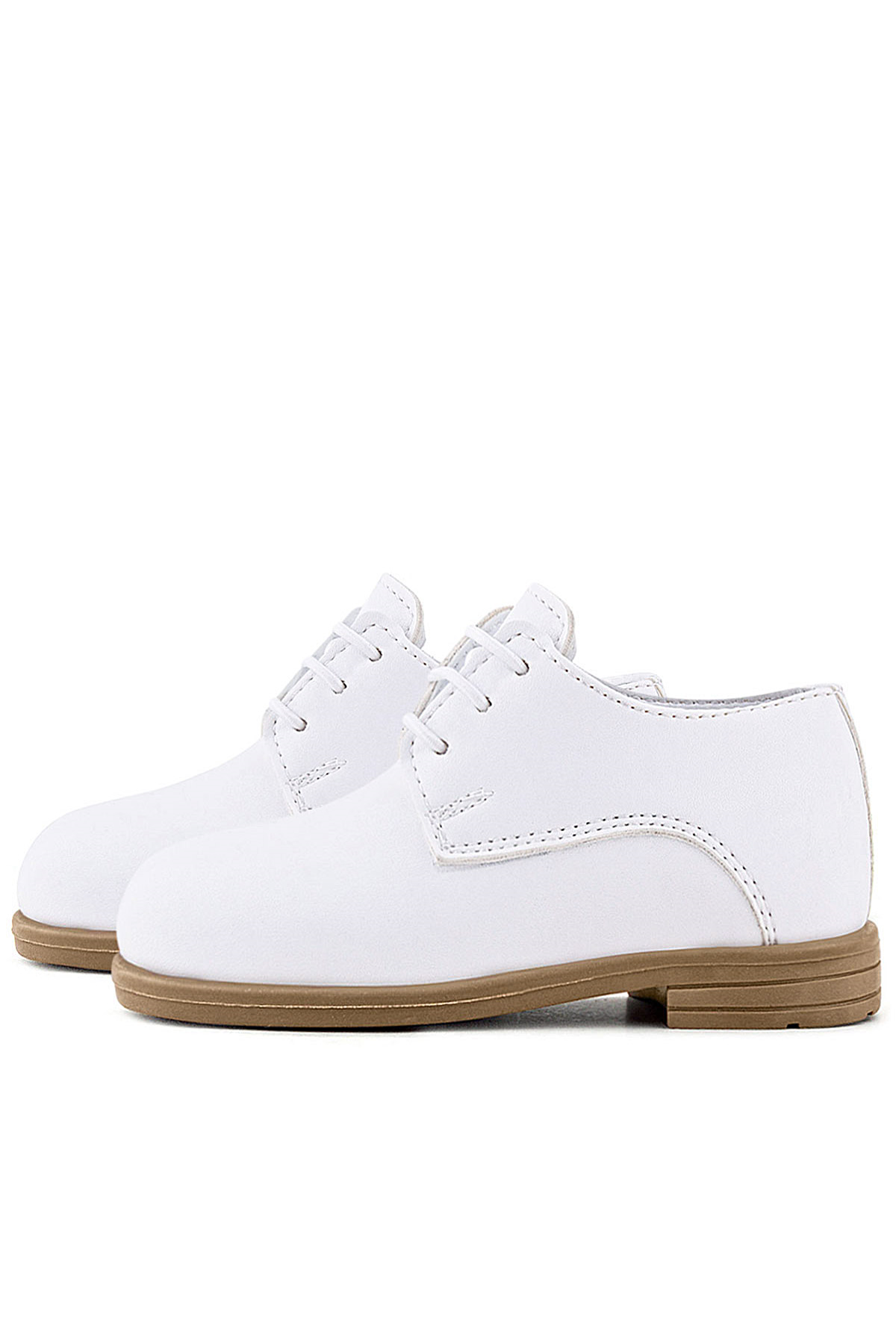 Rakerplus Beyaz Cilt Erkek Çocuk Klasik Ayakkabı