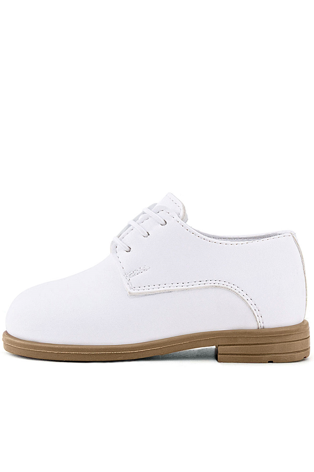 Rakerplus Beyaz Cilt Erkek Çocuk Klasik Ayakkabı