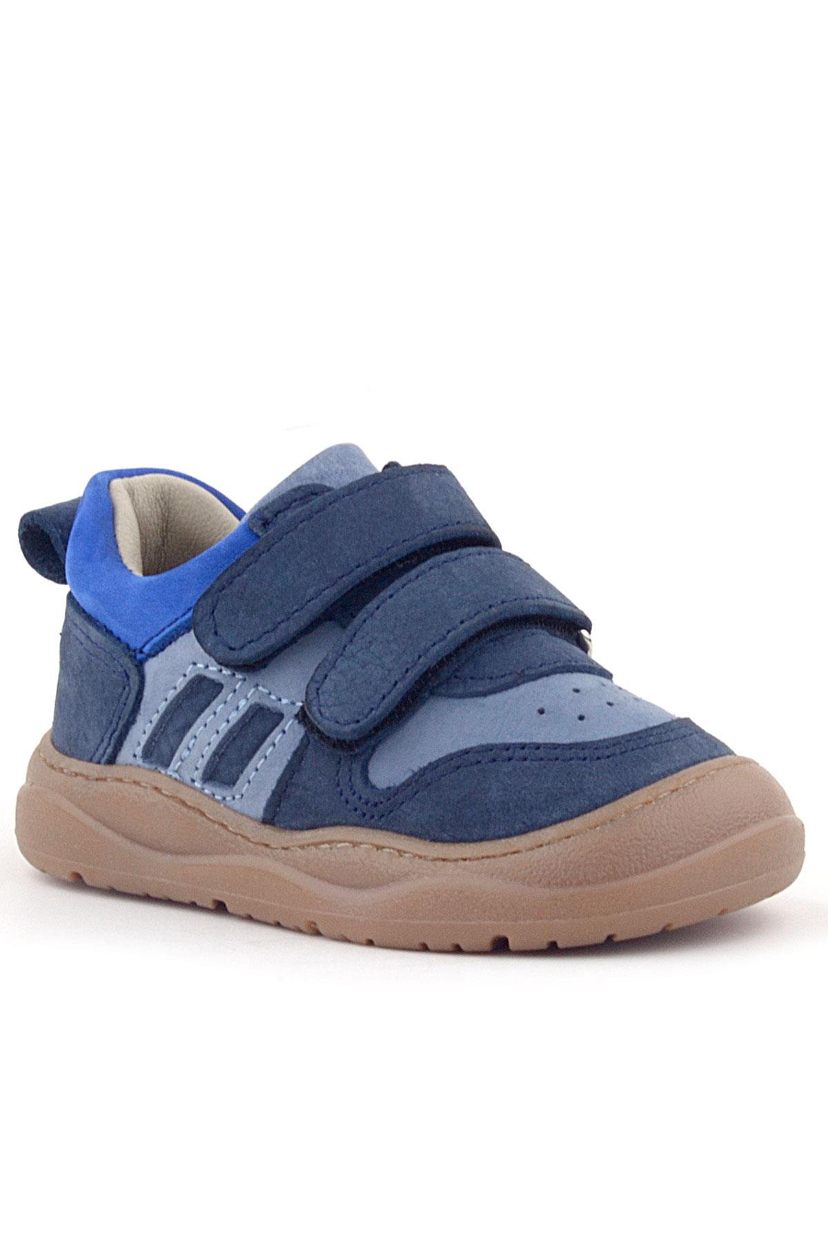 Rakerplus Schaggy Genuine Leather Navy Blue Baby Sports Shoes