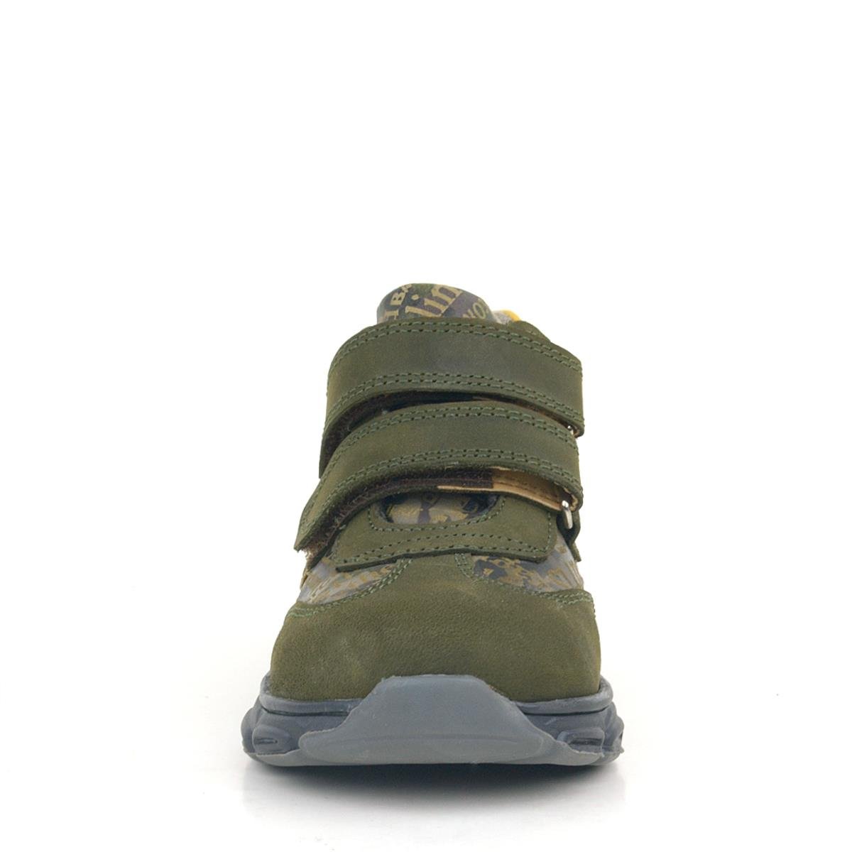 Rakerplus Hakiki Deri Haki Sarı Bebek Spor Bot Ayakkabı