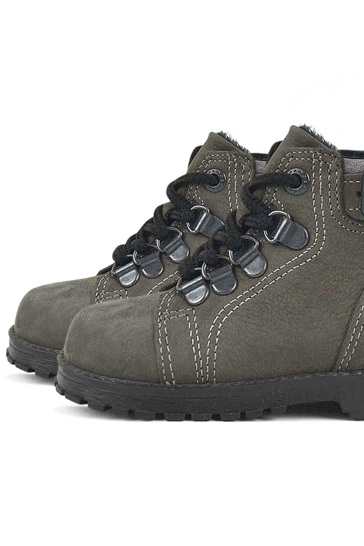 Rakerplus Griffon Genuine Leather Gray Baby Winter Boots