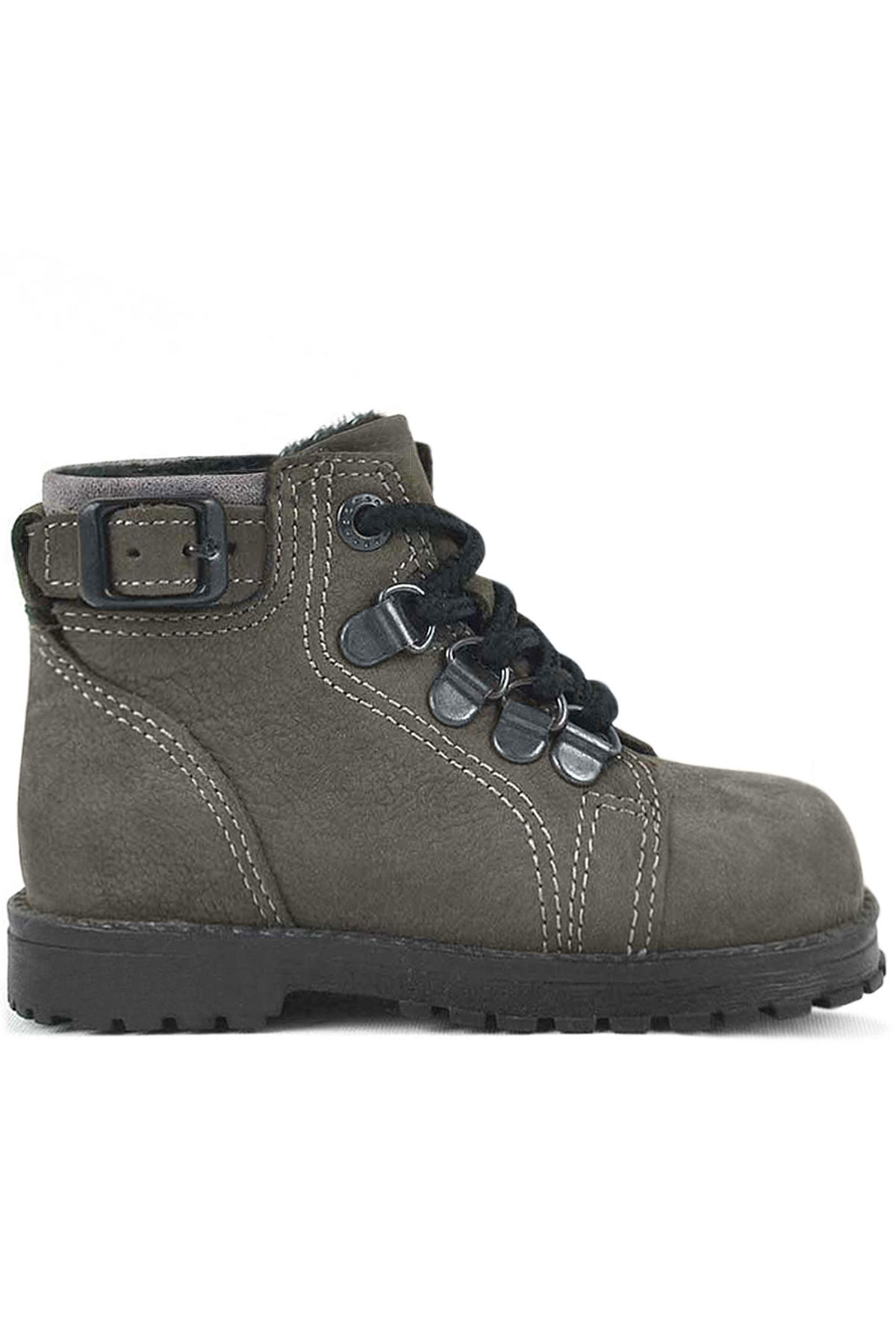 Rakerplus Griffon Genuine Leather Gray Baby Winter Boots