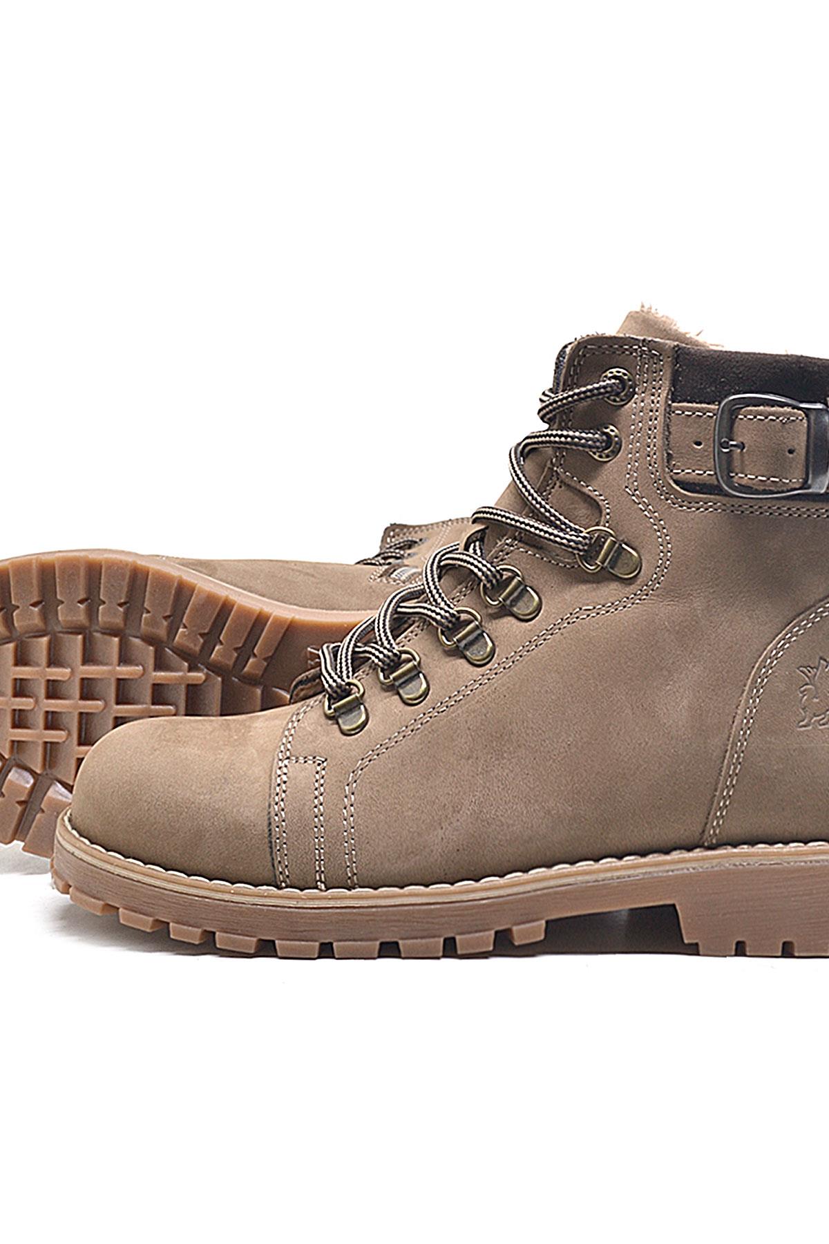 Rakerplus Griffon Hakiki Deri Vizon Fermuarlı Çocuk Bot