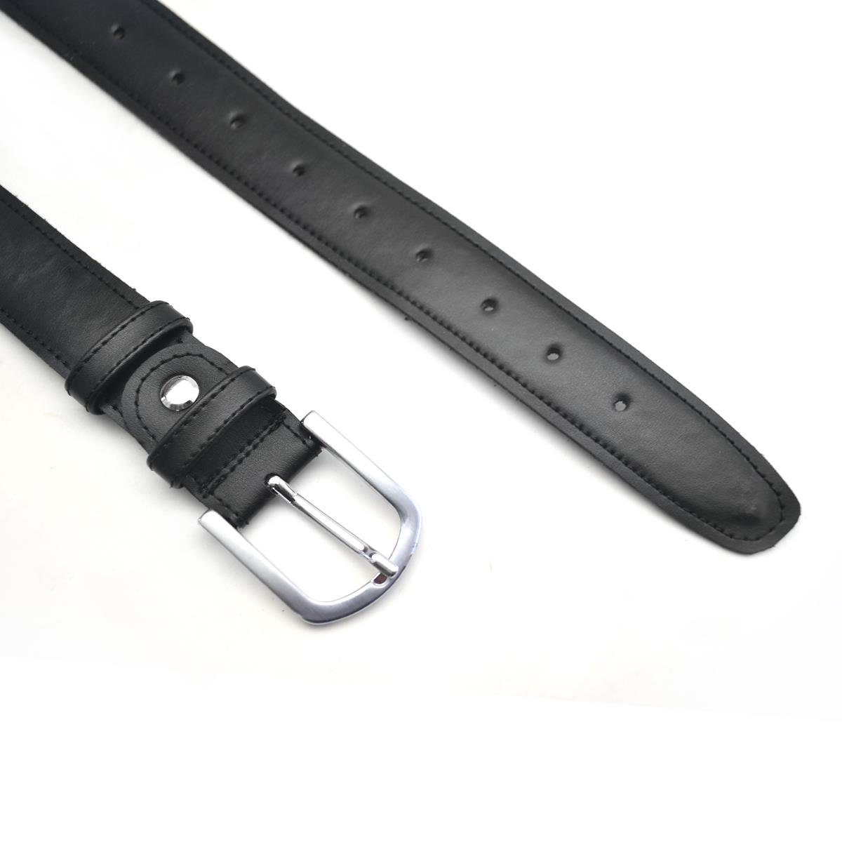 Rakerplus Siyah 3,5cm Erkek Çocuk Kemeri (85-110cm)