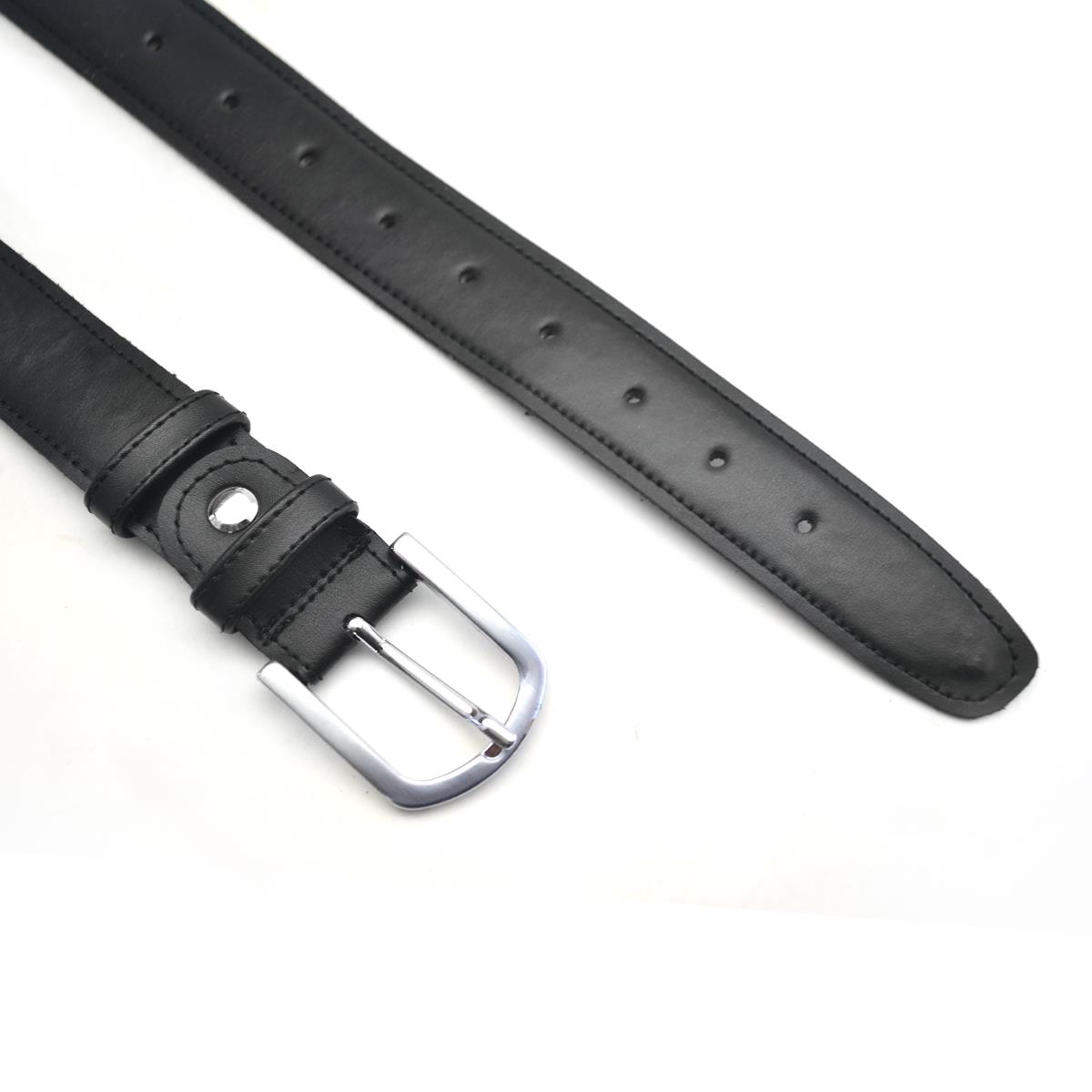 Rakerplus Siyah 3,5cm Erkek Çocuk Kemeri (85-110cm)