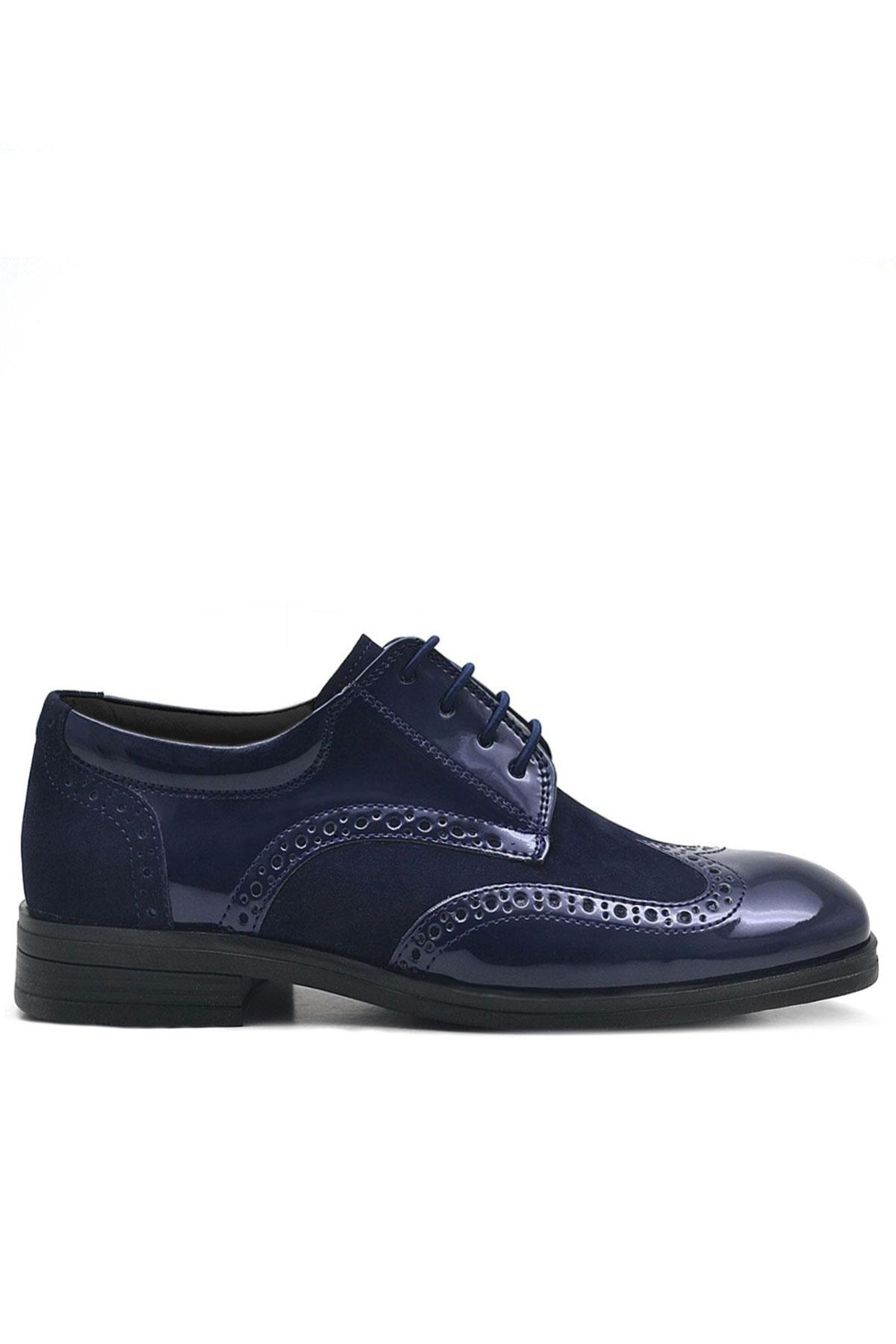 Rakerplus Titan Formal Patent Leather Young School Boys Shoes