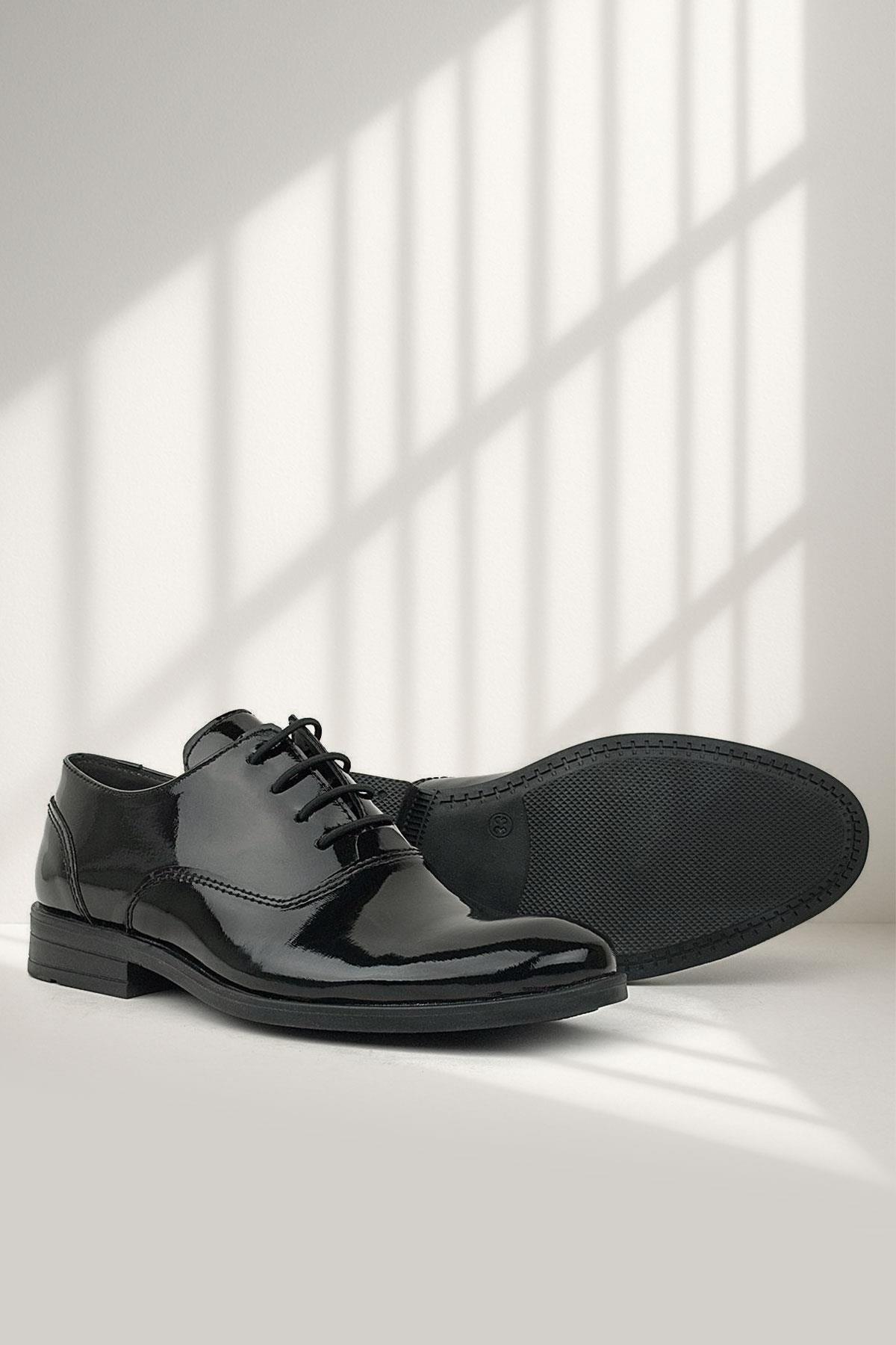 Rakerplus Smokin Black Rougan Laced Up Kids Classic Shoes