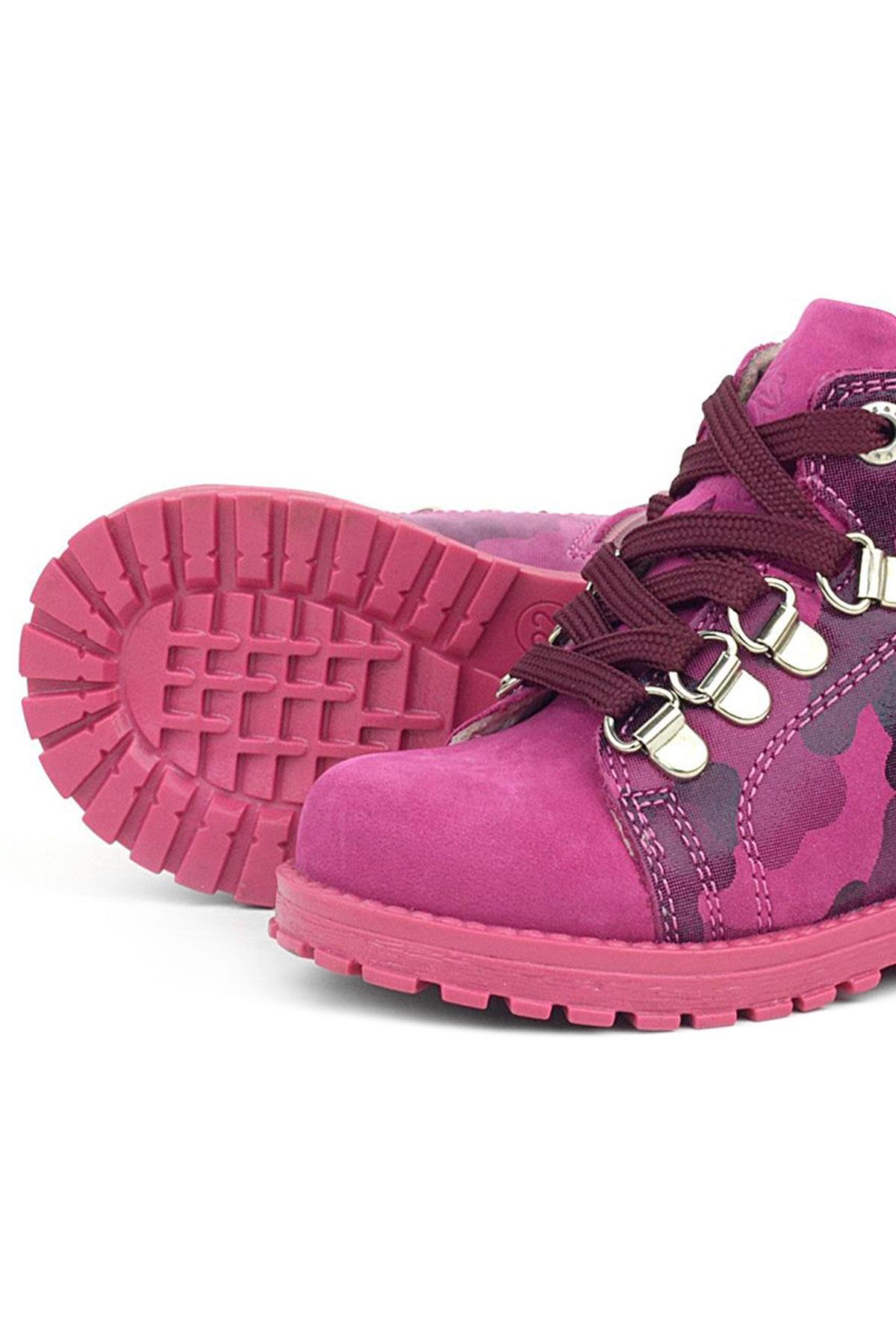 Rakerplus Griffon Genuine Leather Pink Camouflage Baby Boots 8028-PK.21